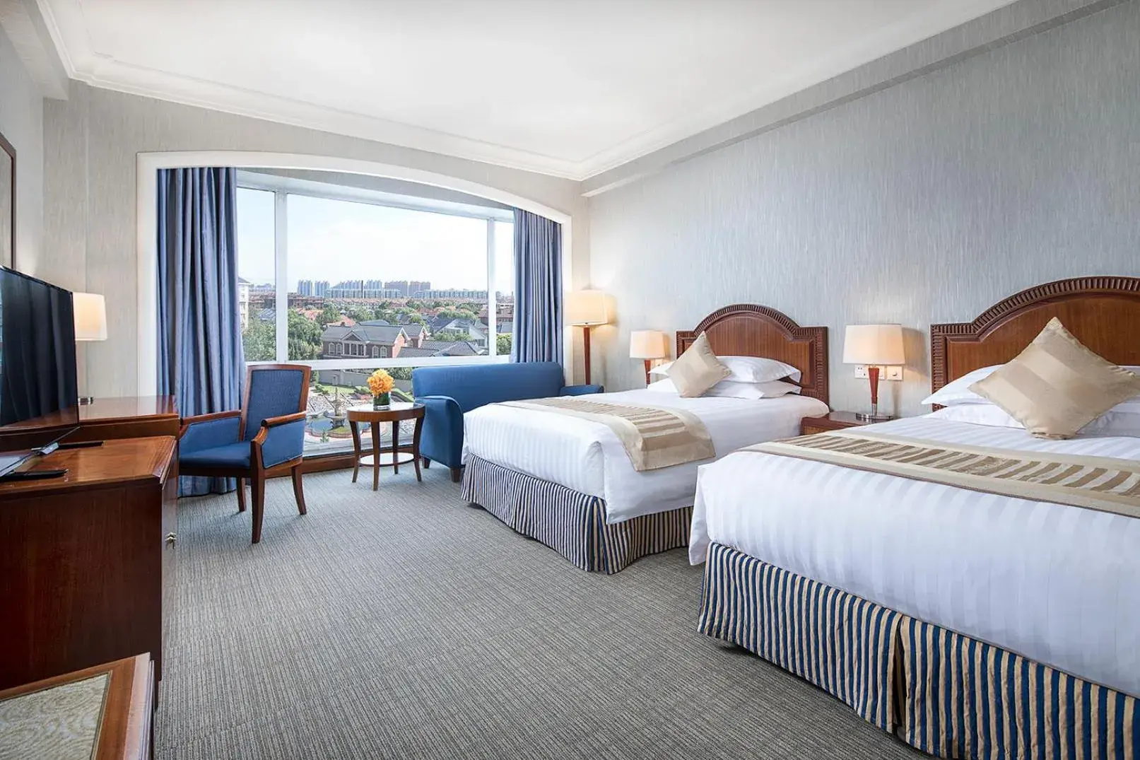 Bed in Wyndham Beijing North Bed in Wyndham Beijing North