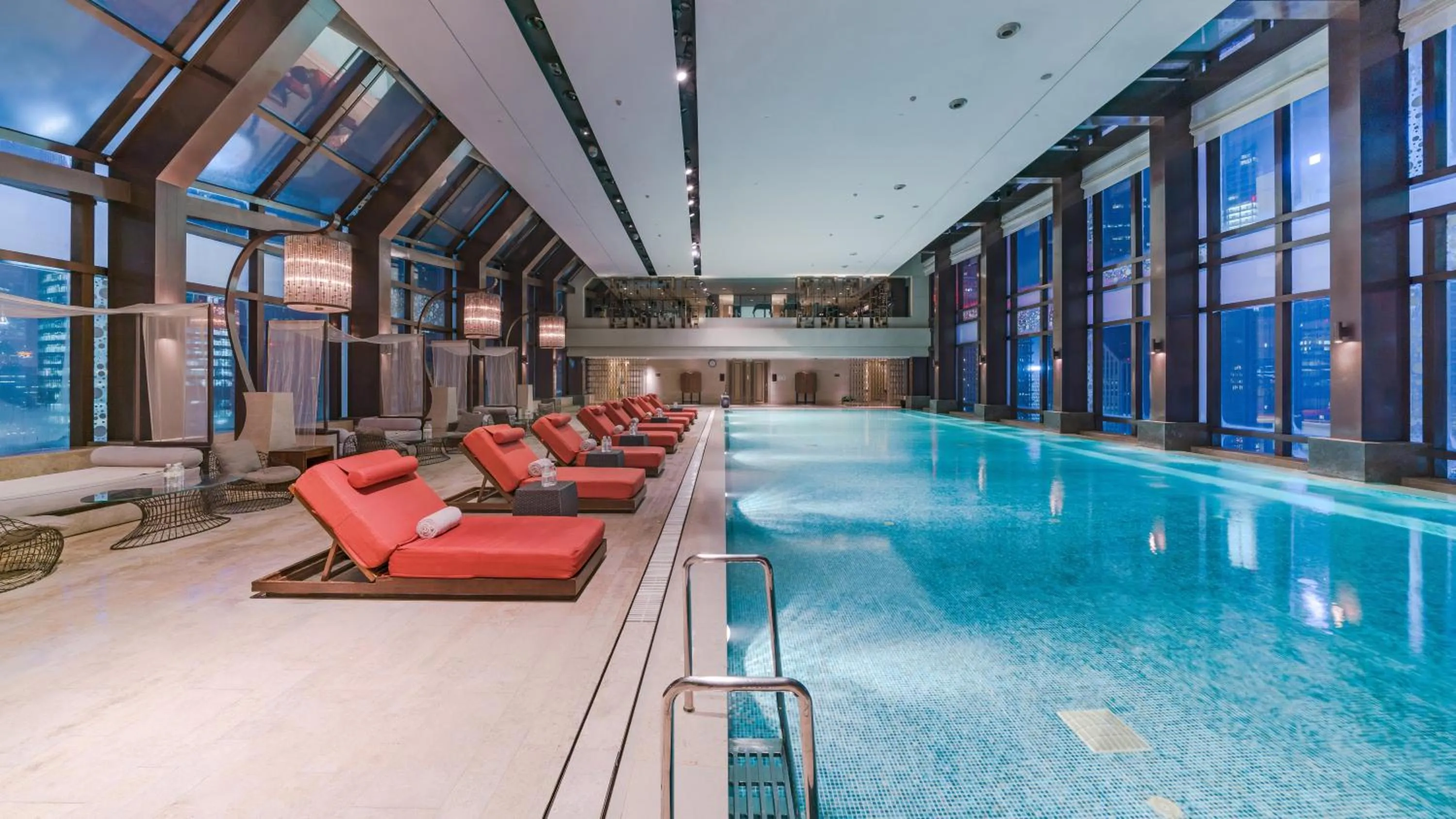 Swimming pool in IFC Residence