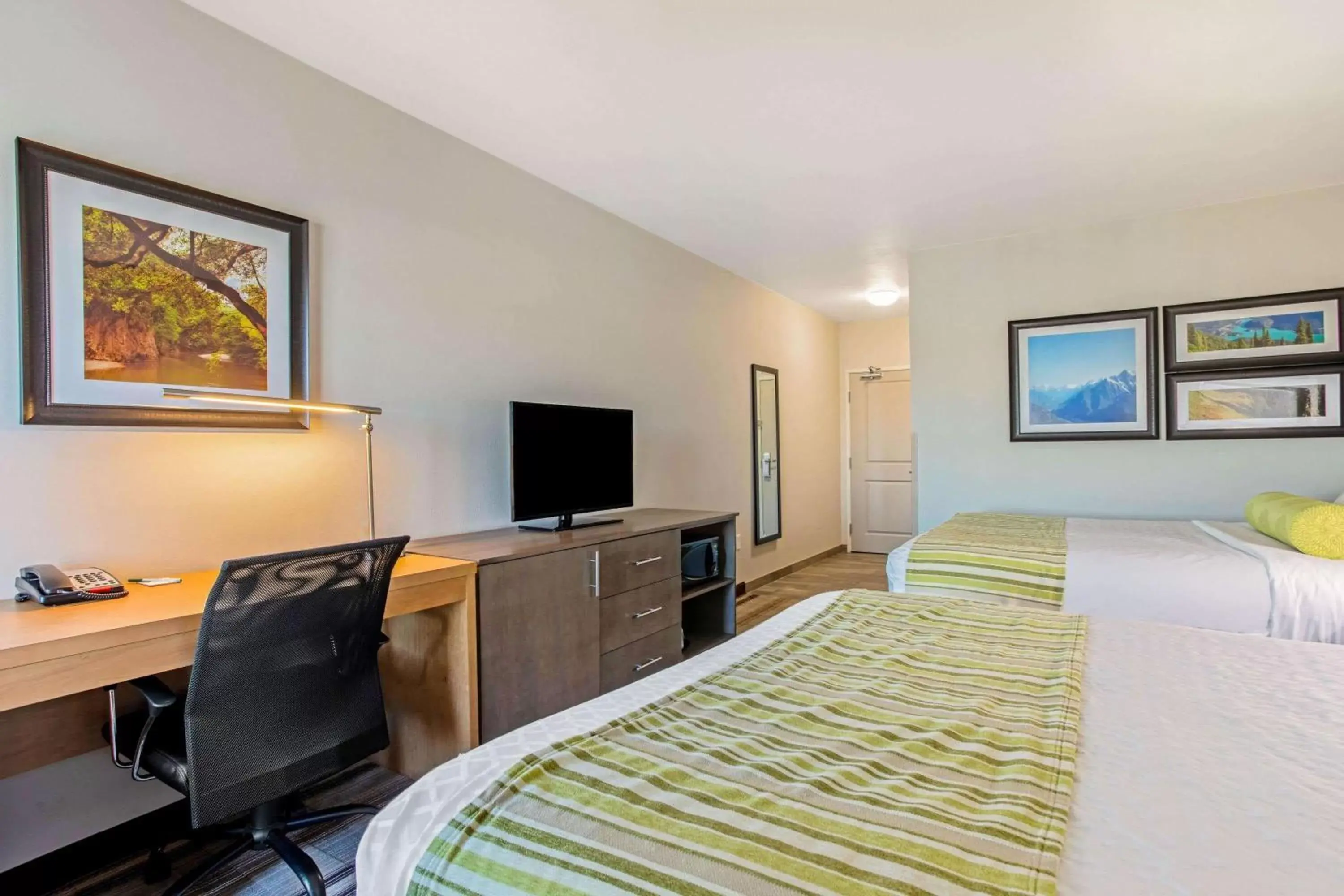 Double Room with Two Double Beds and Mobility/Hearing Impaired Access in La Quinta by Wyndham Paducah Double Room with Two Double Beds and Mobility/Hearing Impaired Access in La Quinta by Wyndham Paducah
