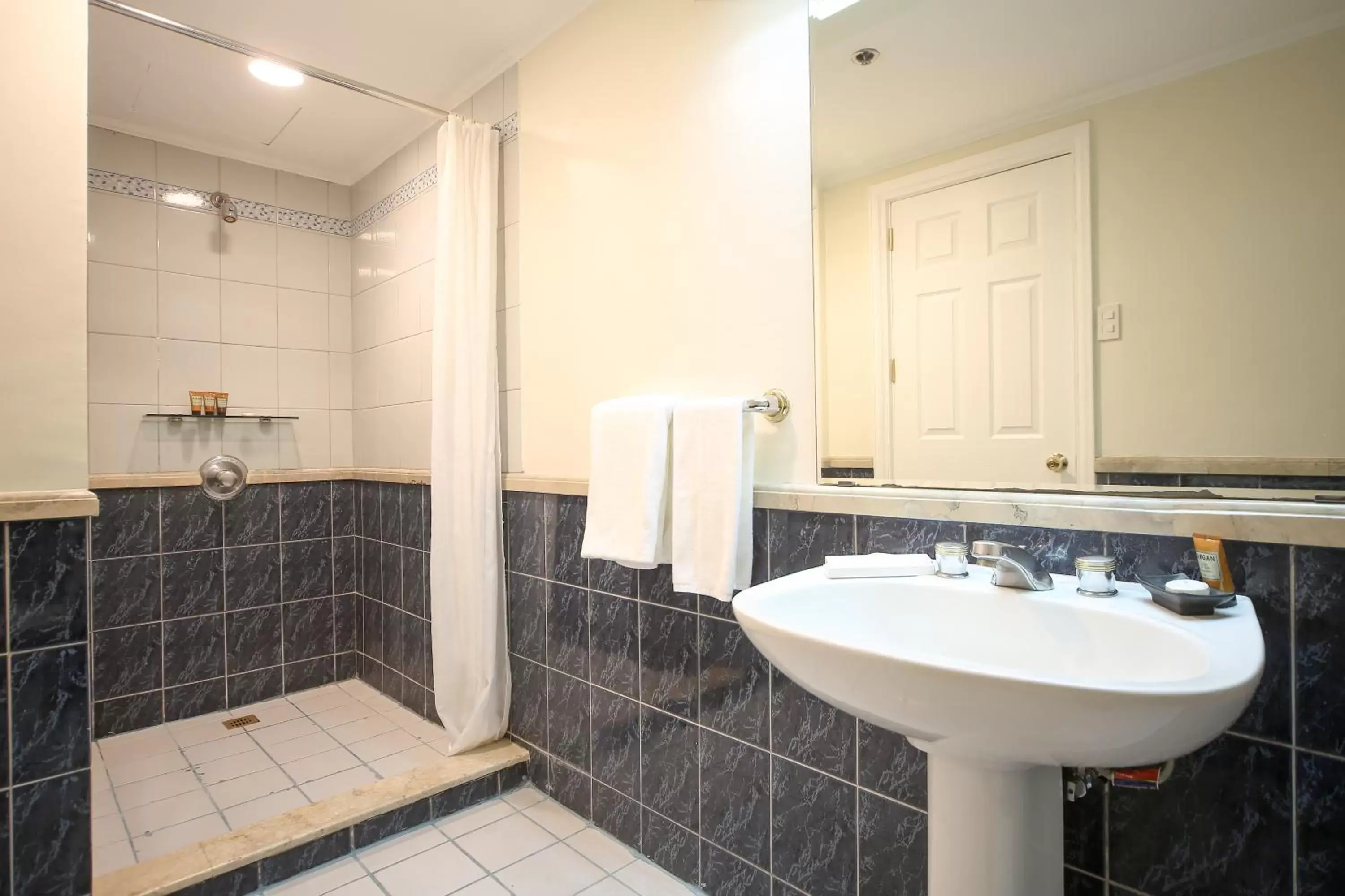 Shower, Bathroom in Infinity Tower Suites