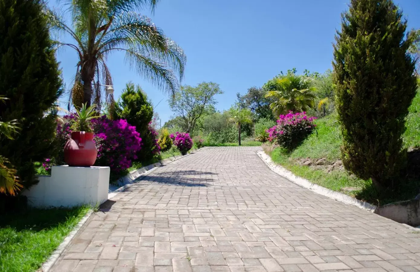 Facade/entrance, Garden in Hotel Rio Atlixco