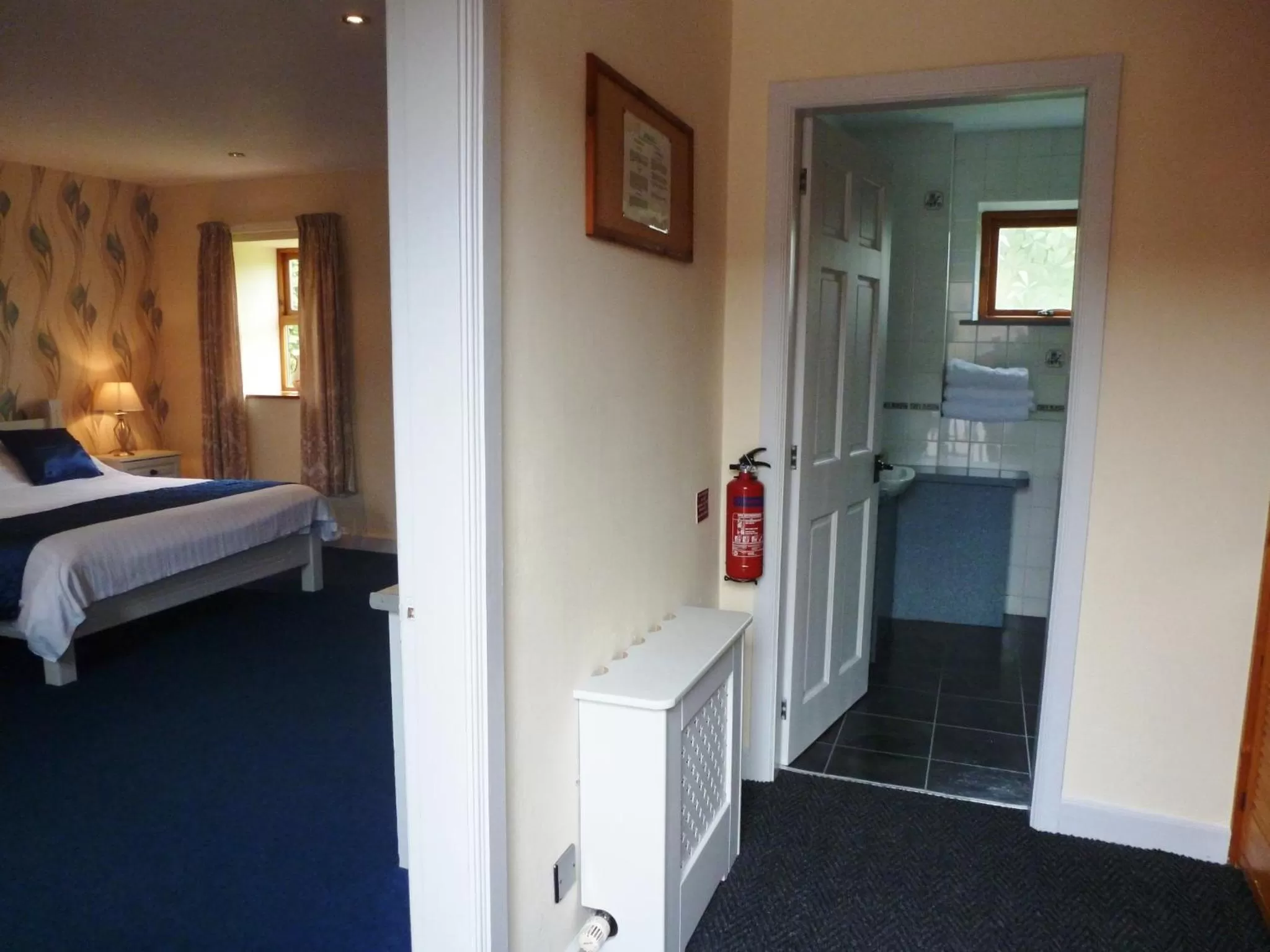 Photo of the whole room, Bed in The Mill Forge Hotel