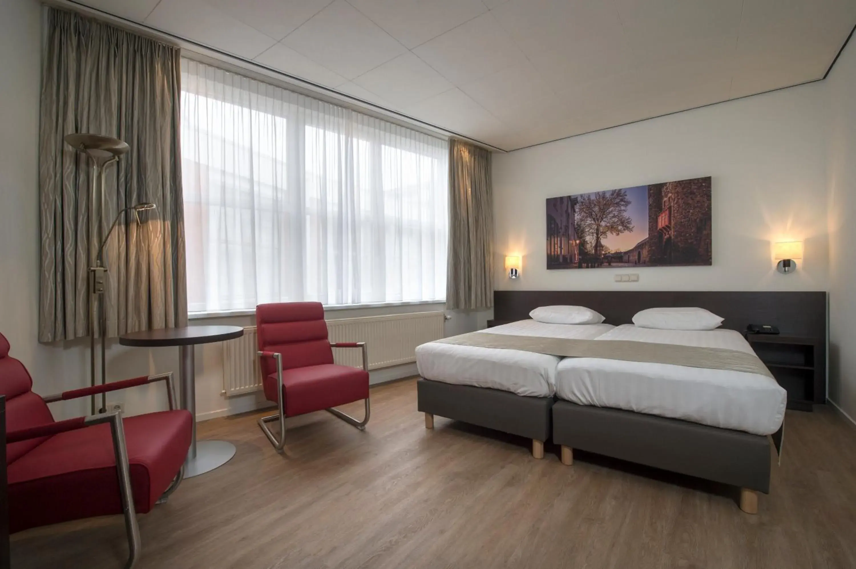 Photo of the whole room, Bed in Hotel Restaurant in den Hoof