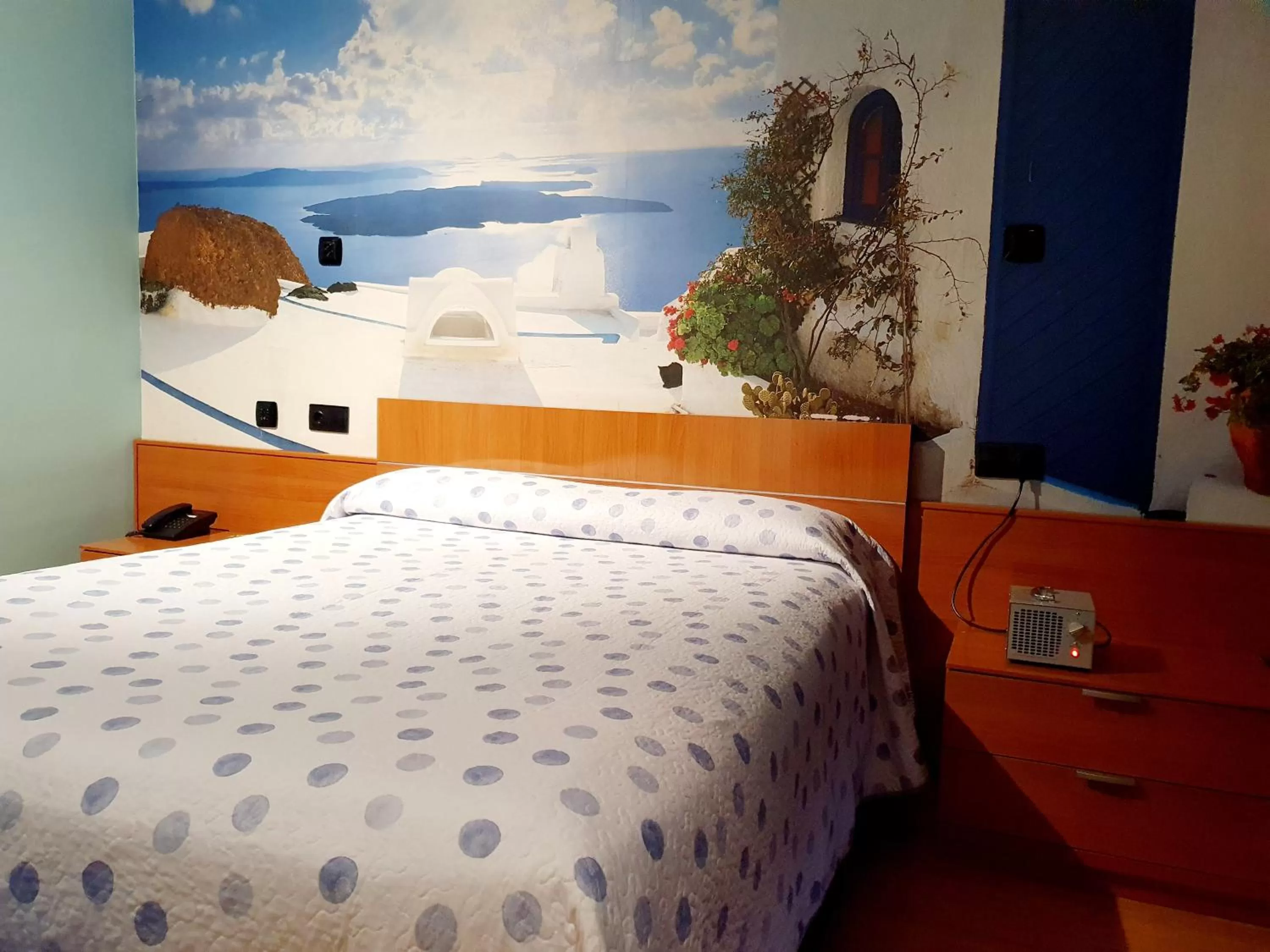 Bed in Motel Acropolis