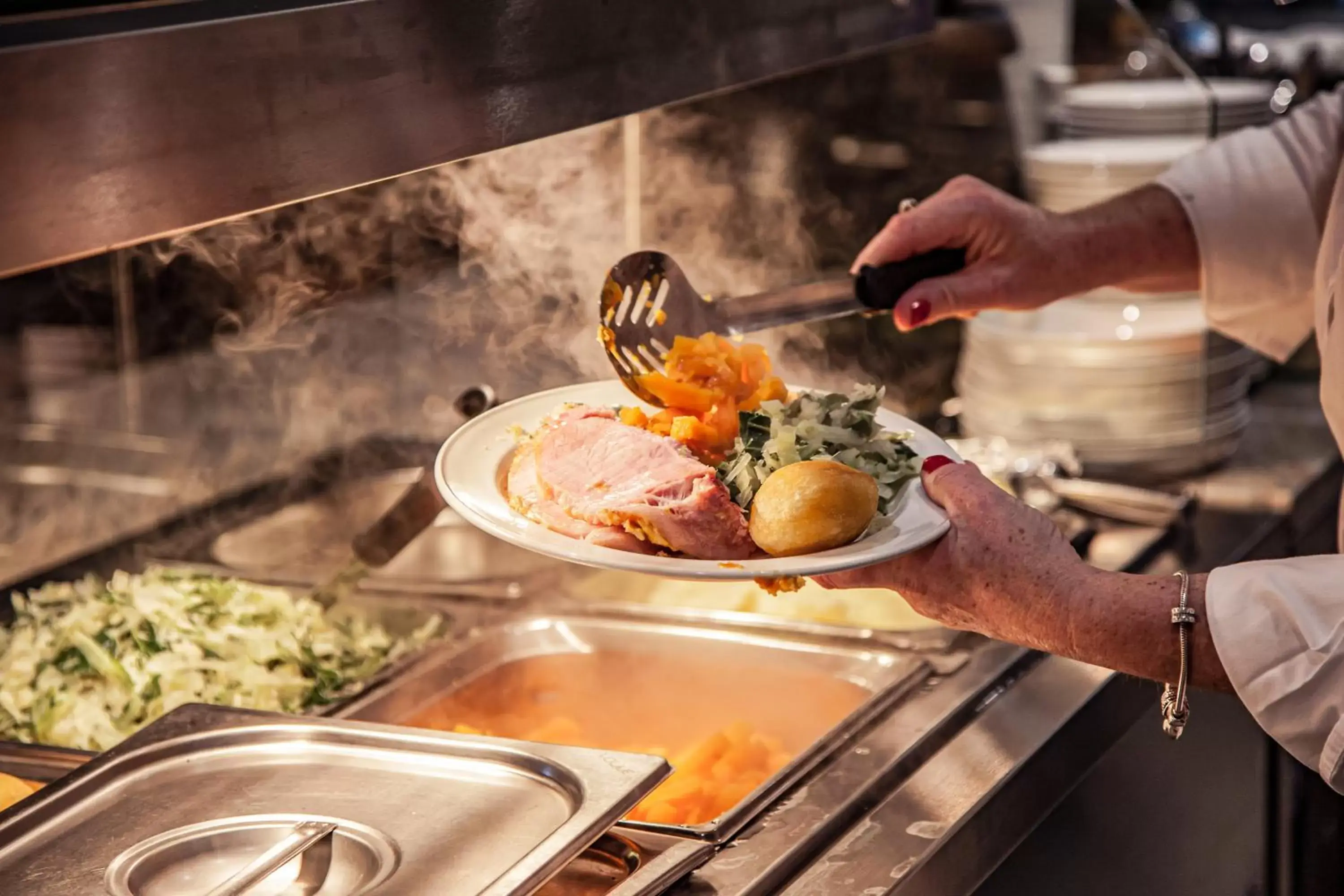 Staff, BBQ Facilities in Gullane's Hotel