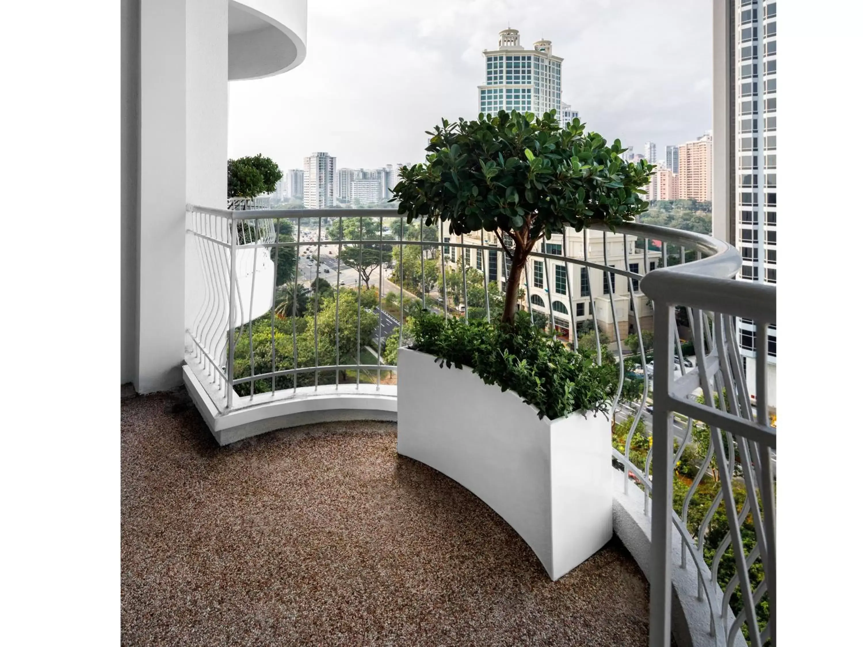 Balcony/Terrace in Copthorne King's Hotel Singapore on Havelock