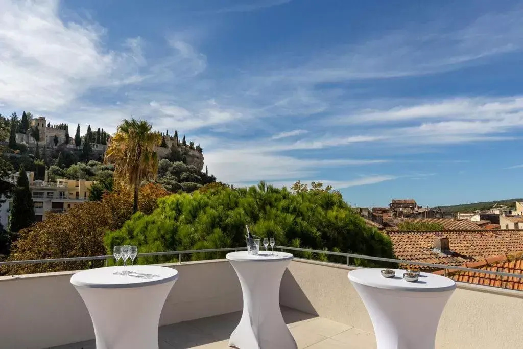 Balcony/Terrace in Best Western Hotel & SPA Coeur De Cassis