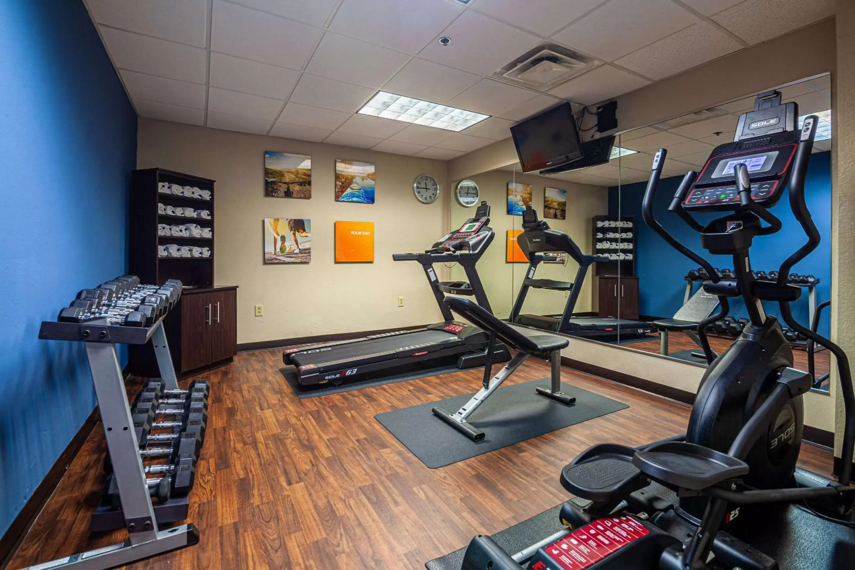 Fitness centre/facilities, Fitness Center/Facilities in Comfort Suites Morrow- Atlanta South