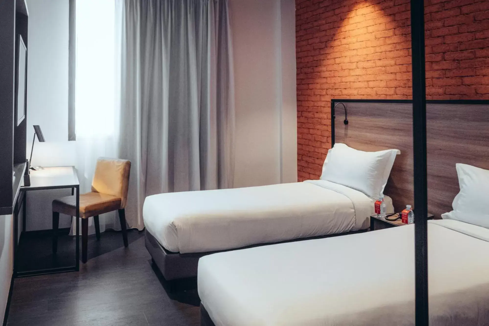 Bed in ONOMO Hotel Casablanca Sidi Maarouf Bed in ONOMO Hotel Casablanca Sidi Maarouf