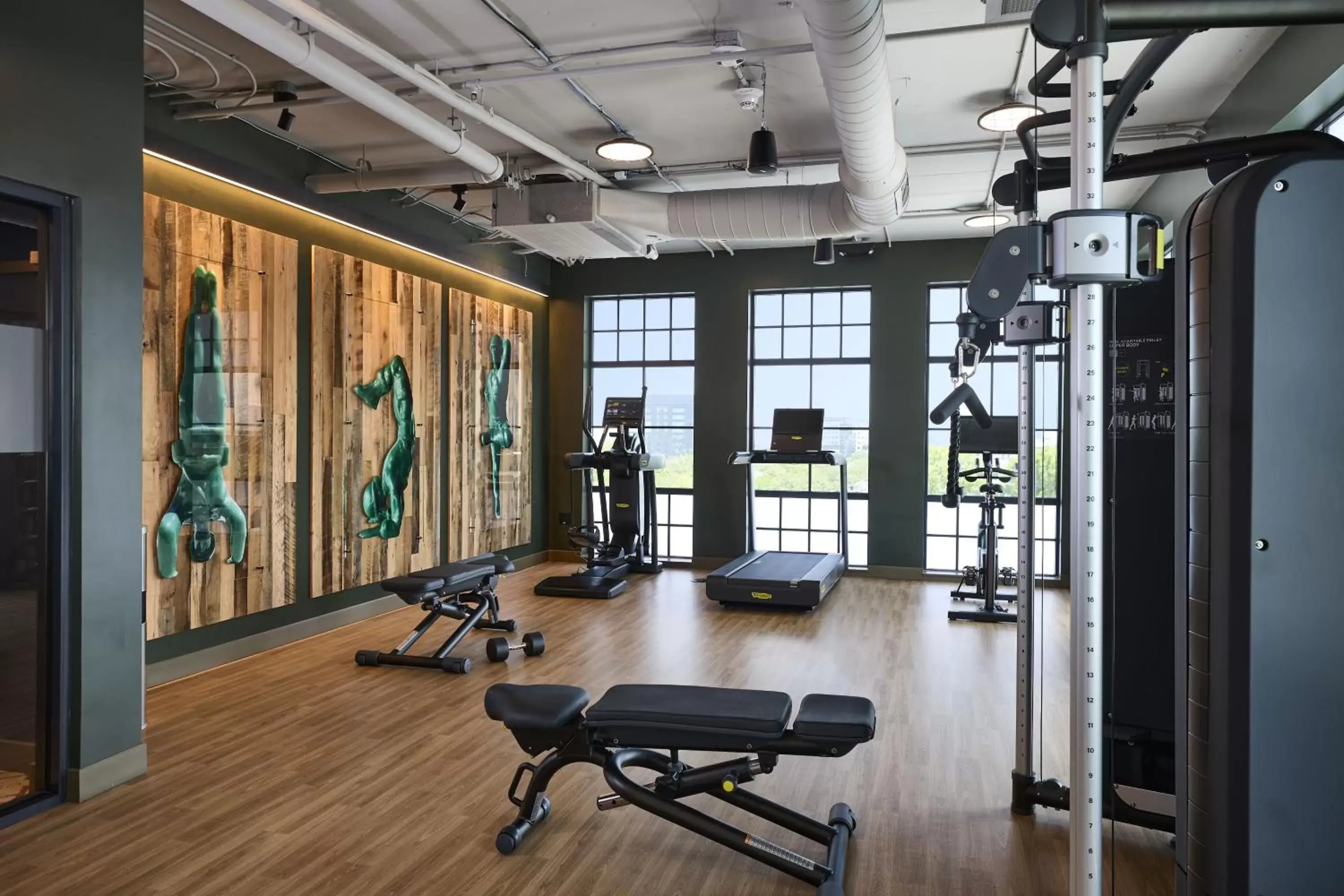 Fitness centre/facilities, Fitness Center/Facilities in Moxy Charleston Downtown