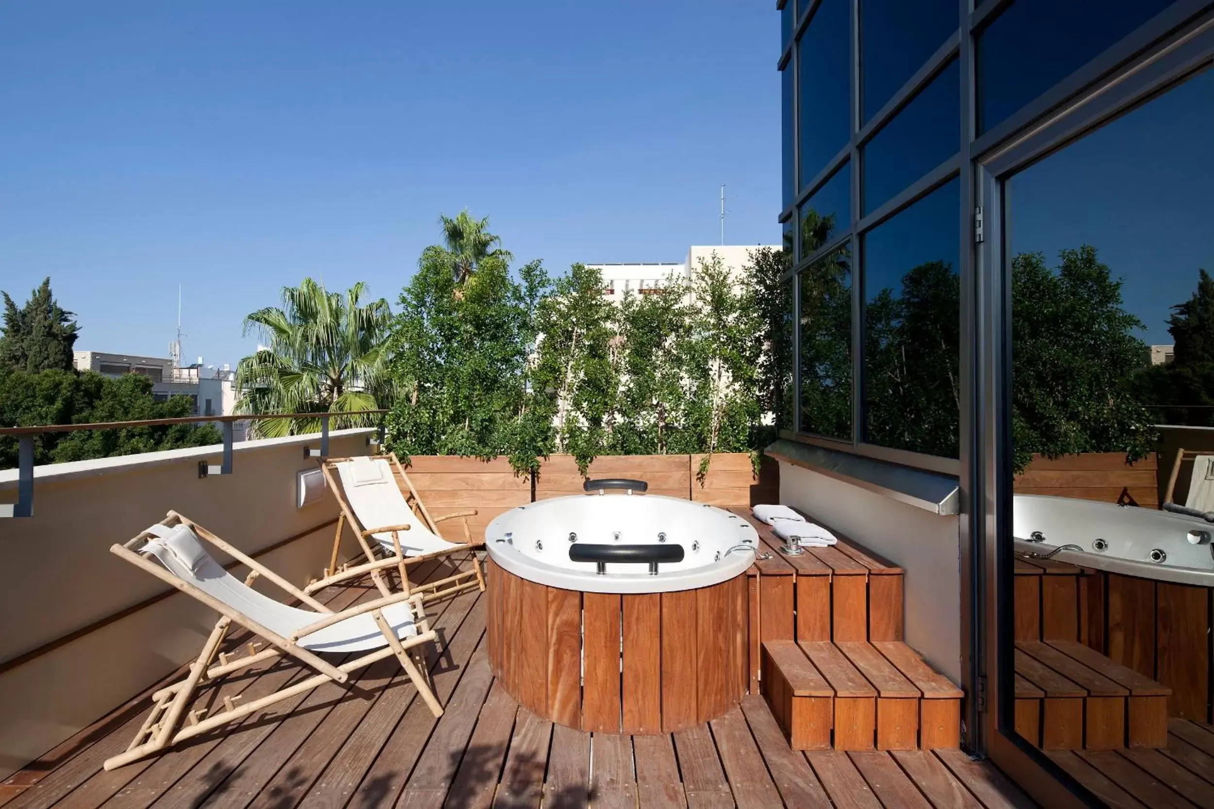 Balcony/Terrace in The Rothschild Hotel - Tel Aviv's Finest