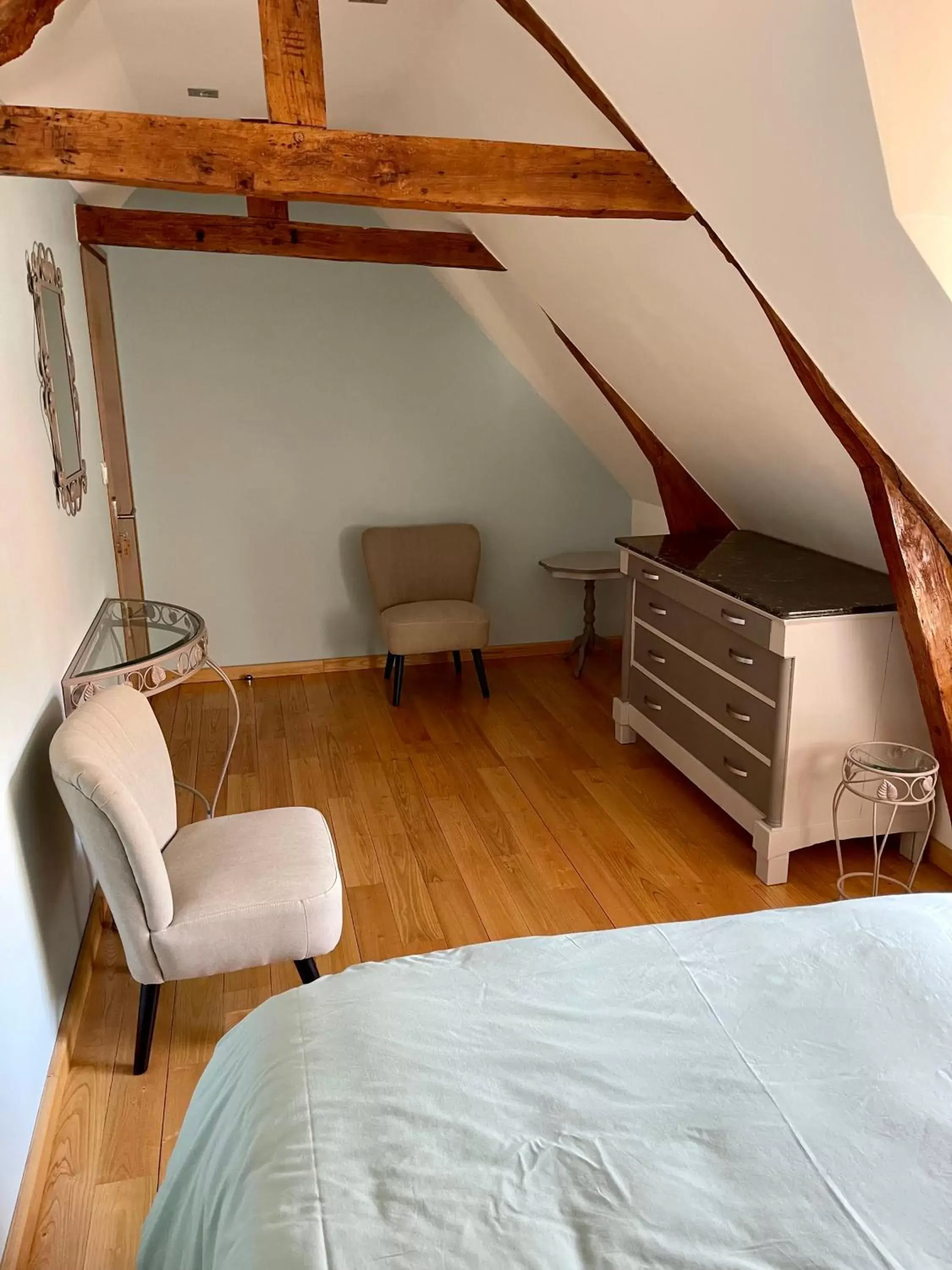 Bedroom in La Mésangeraie Gîte Chambres d'hôtes