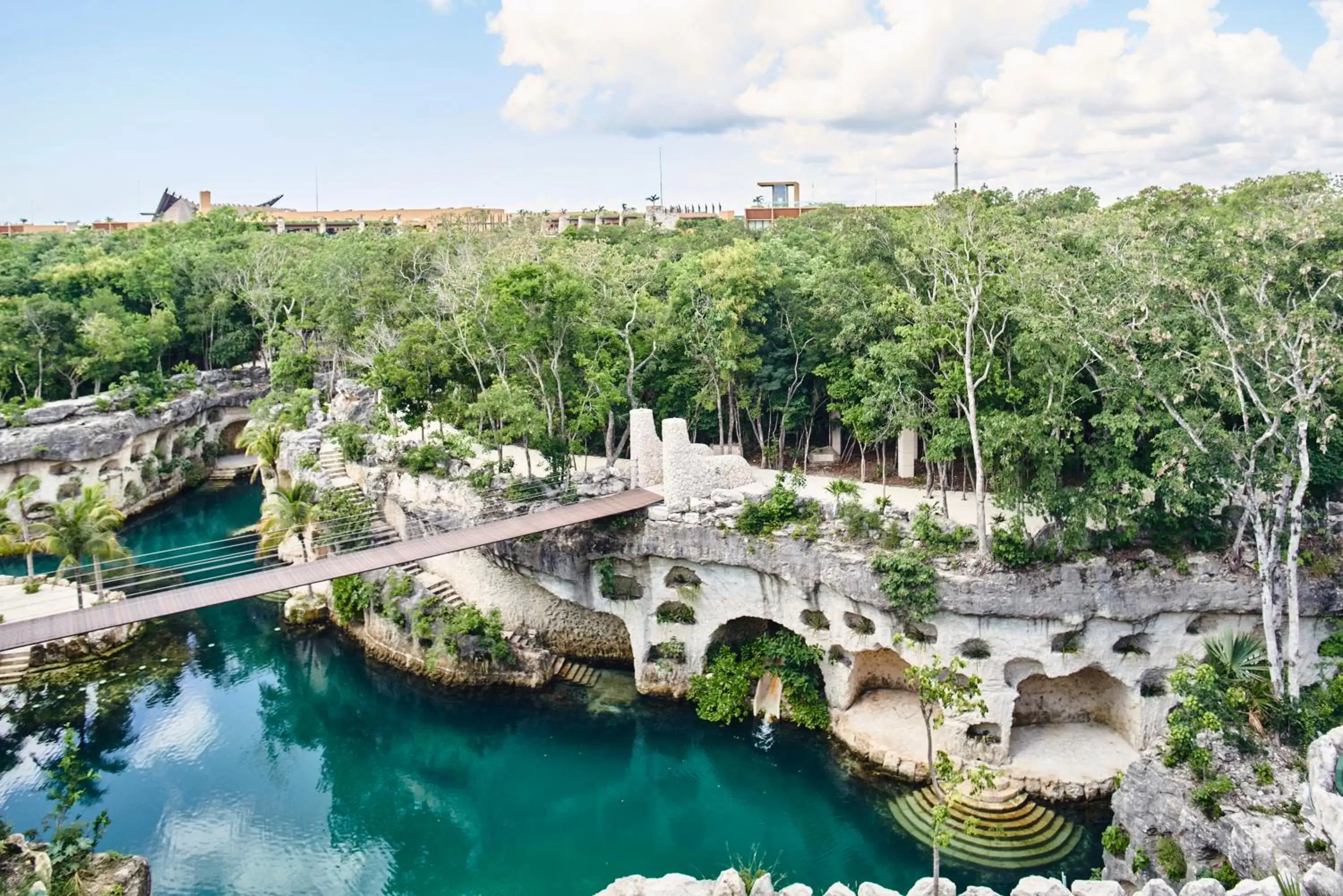 View (from property/room), Bird's-eye View in Hotel Xcaret Arte - All Parks All Fun Inclusive - Adults Only