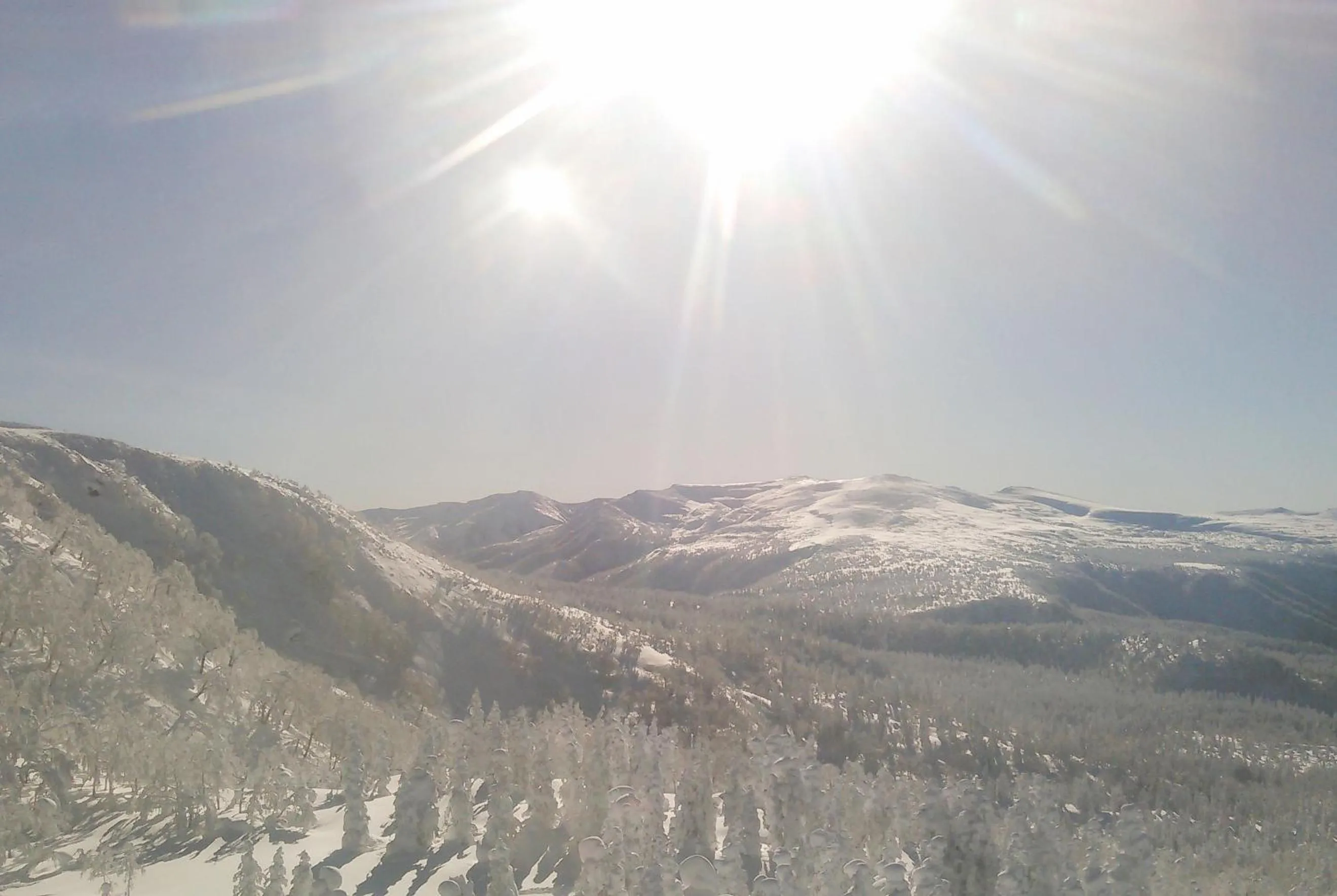 Natural landscape in Higashikawa Asahidake Onsen Hotel Bear Monte