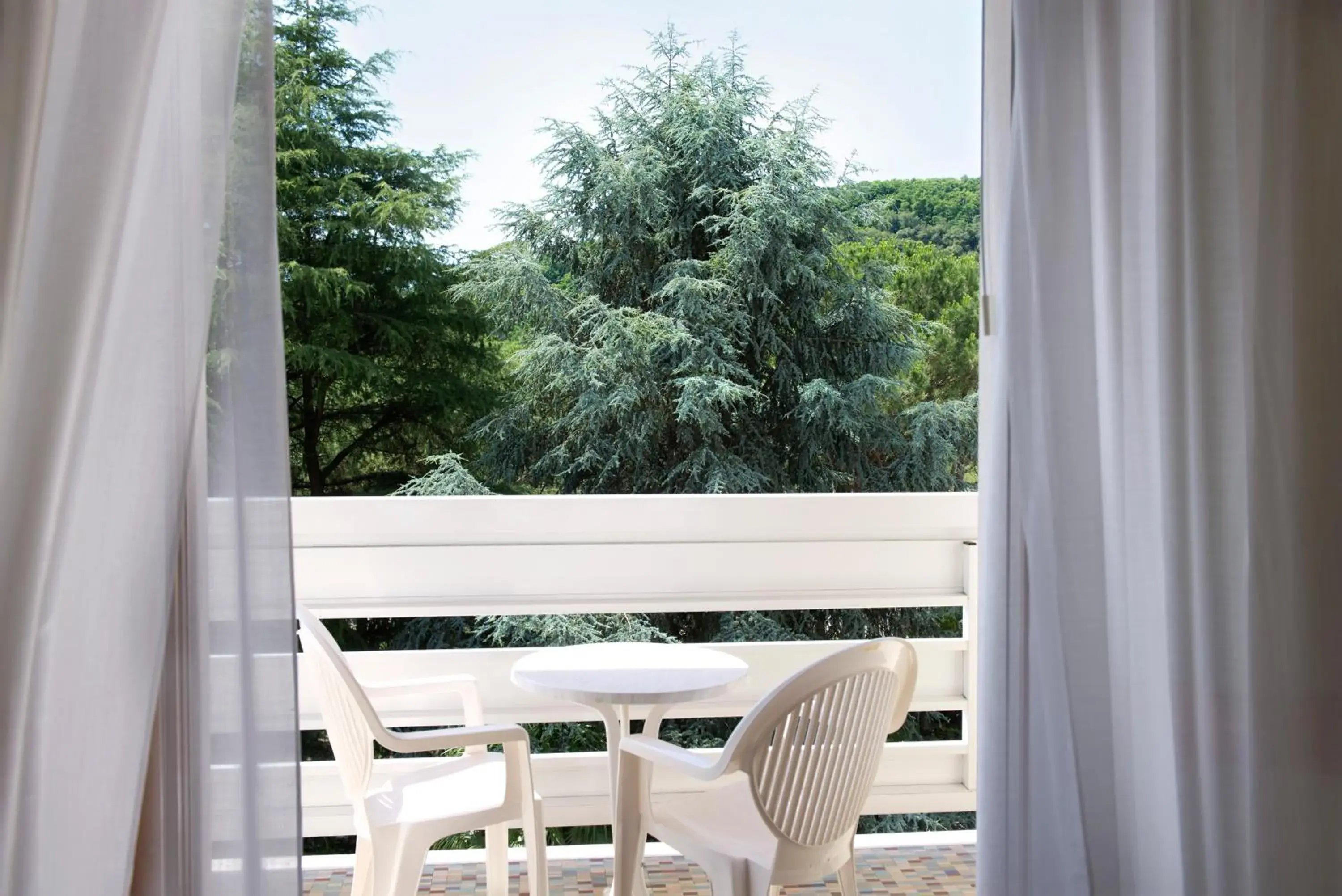 Balcony/Terrace in Apollo Terme Hotel