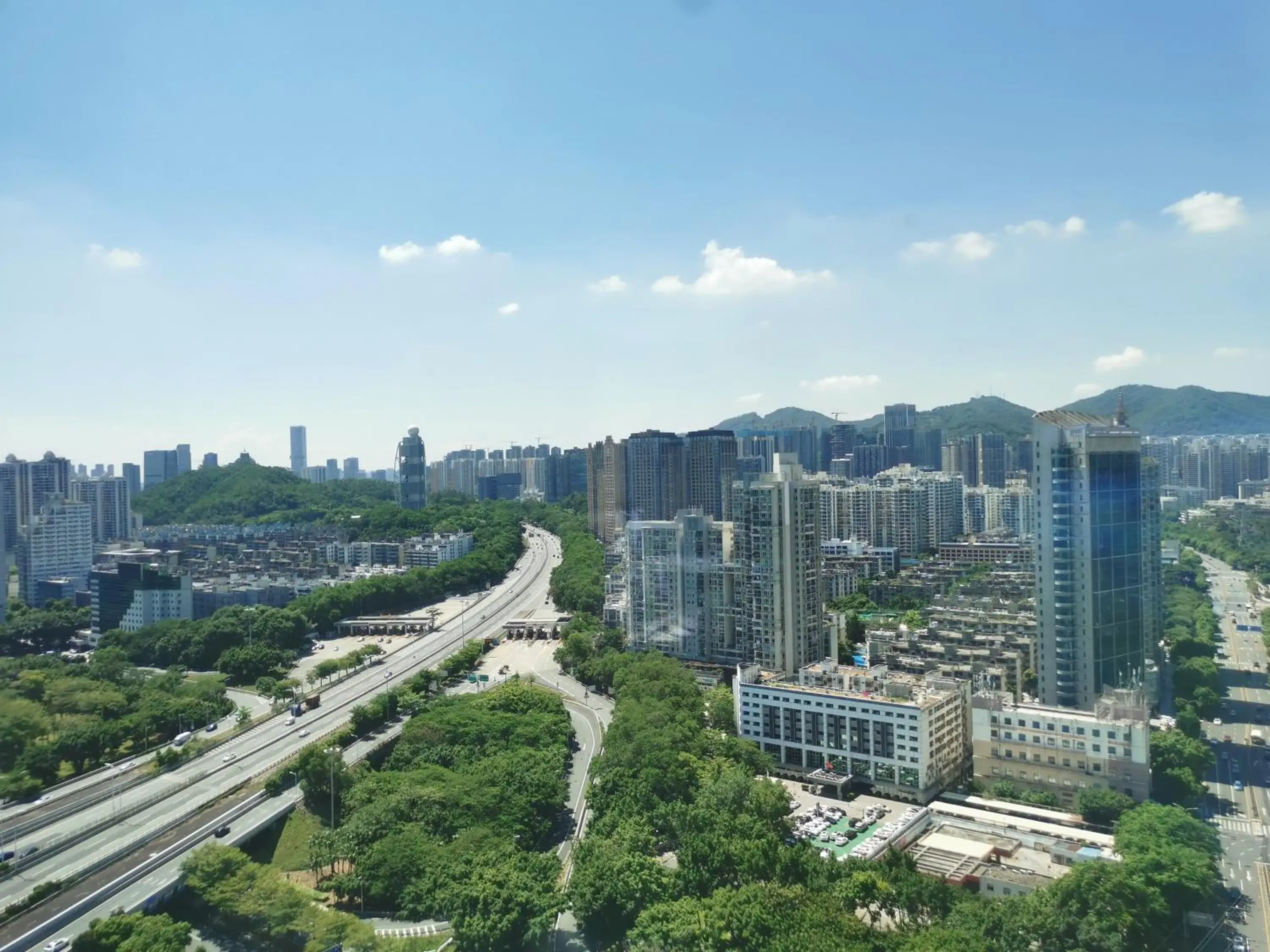 Property building, Bird's-eye View in Shenzhenair International Hotel