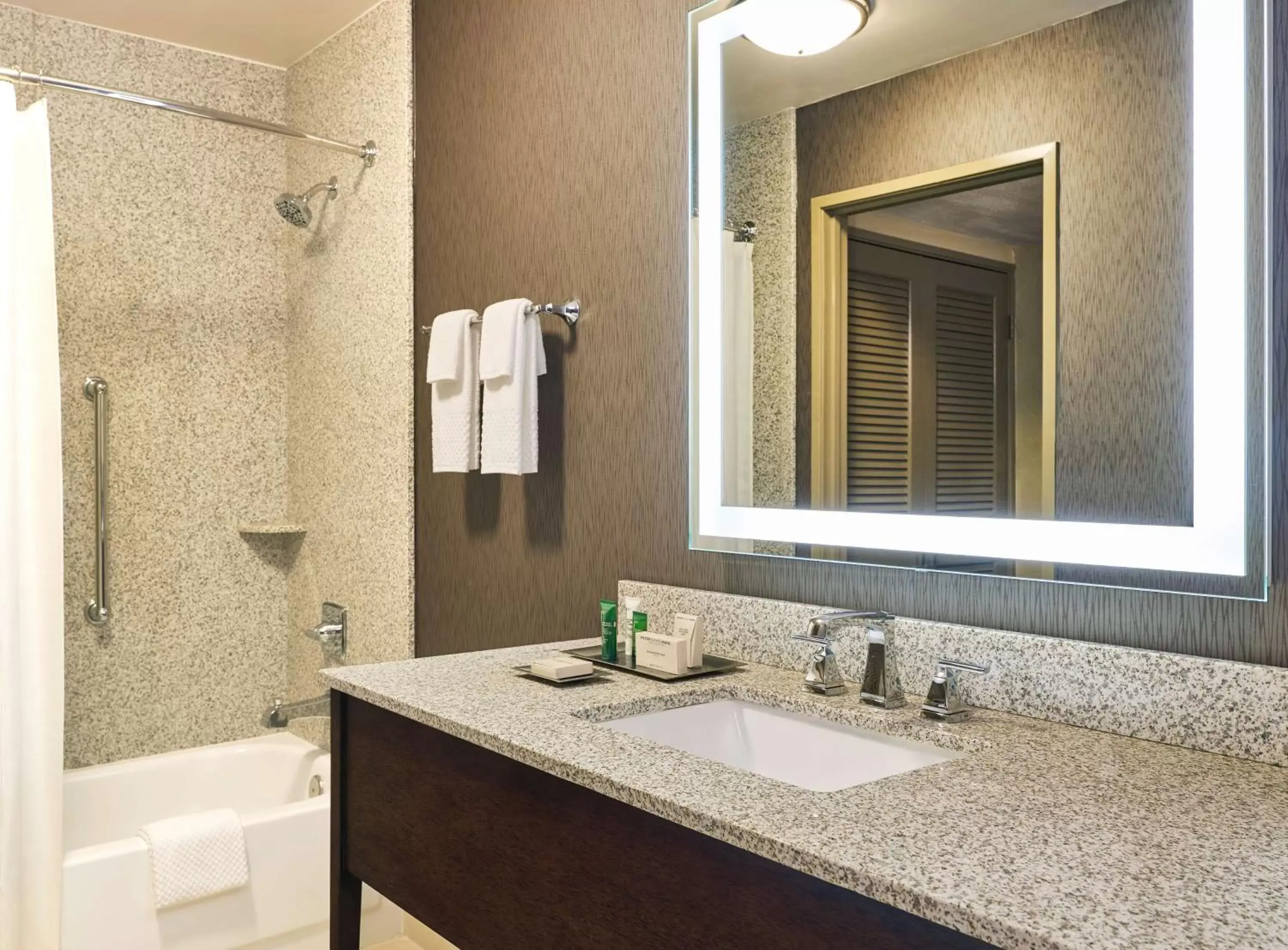 Bed, Bathroom in El Conquistador Tucson, A Hilton Resort