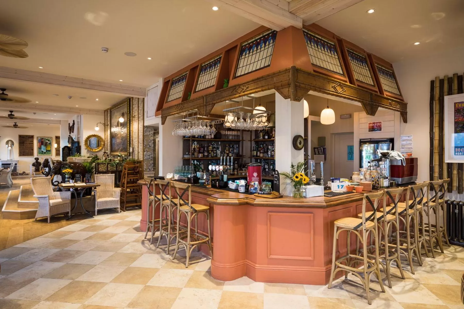 Restaurant/places to eat in Tolcarne Beach Colonial Restaurant and Rooms