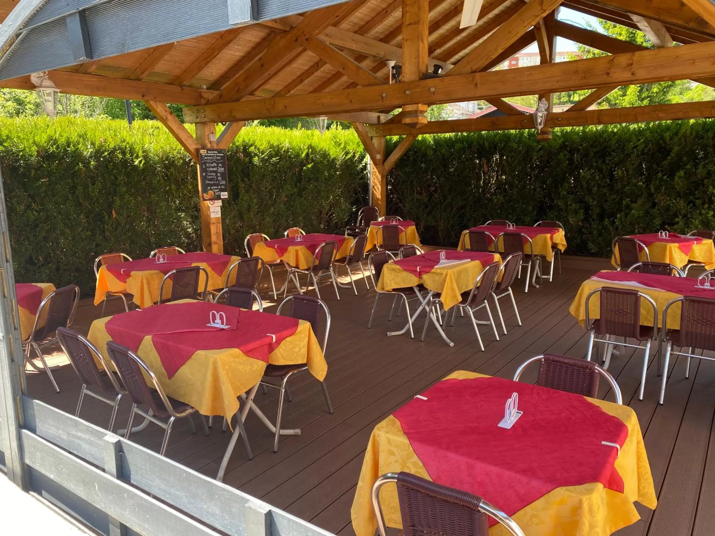 Balcony/Terrace in La Vieille Ferme