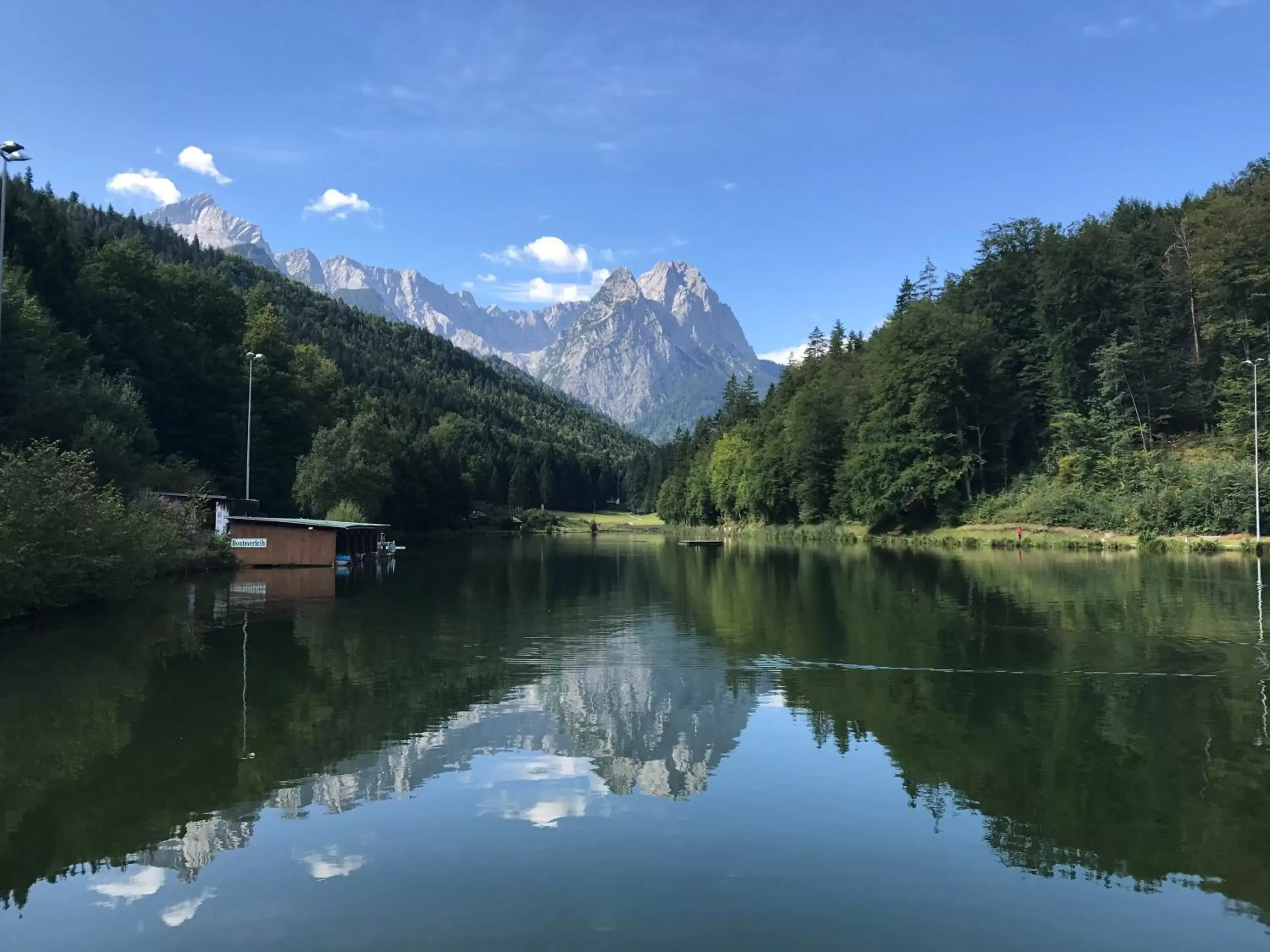 Natural landscape in Riessersee Hotel