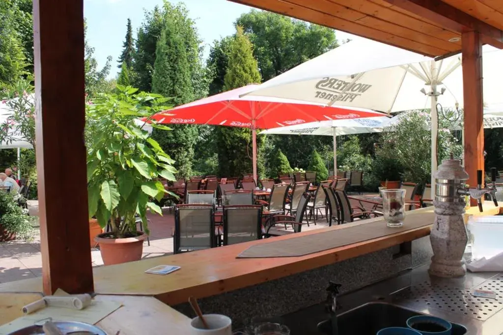 Balcony/Terrace, Restaurant/Places to Eat in Parkhotel Altes Kaffeehaus
