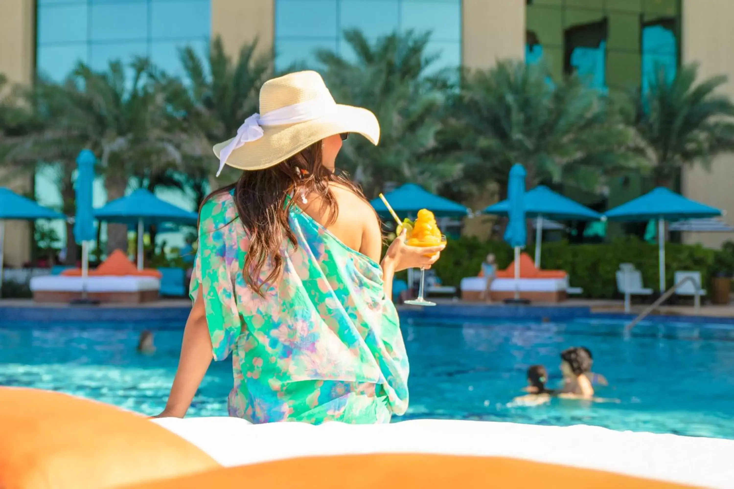 People, Swimming Pool in Fairmont Ajman