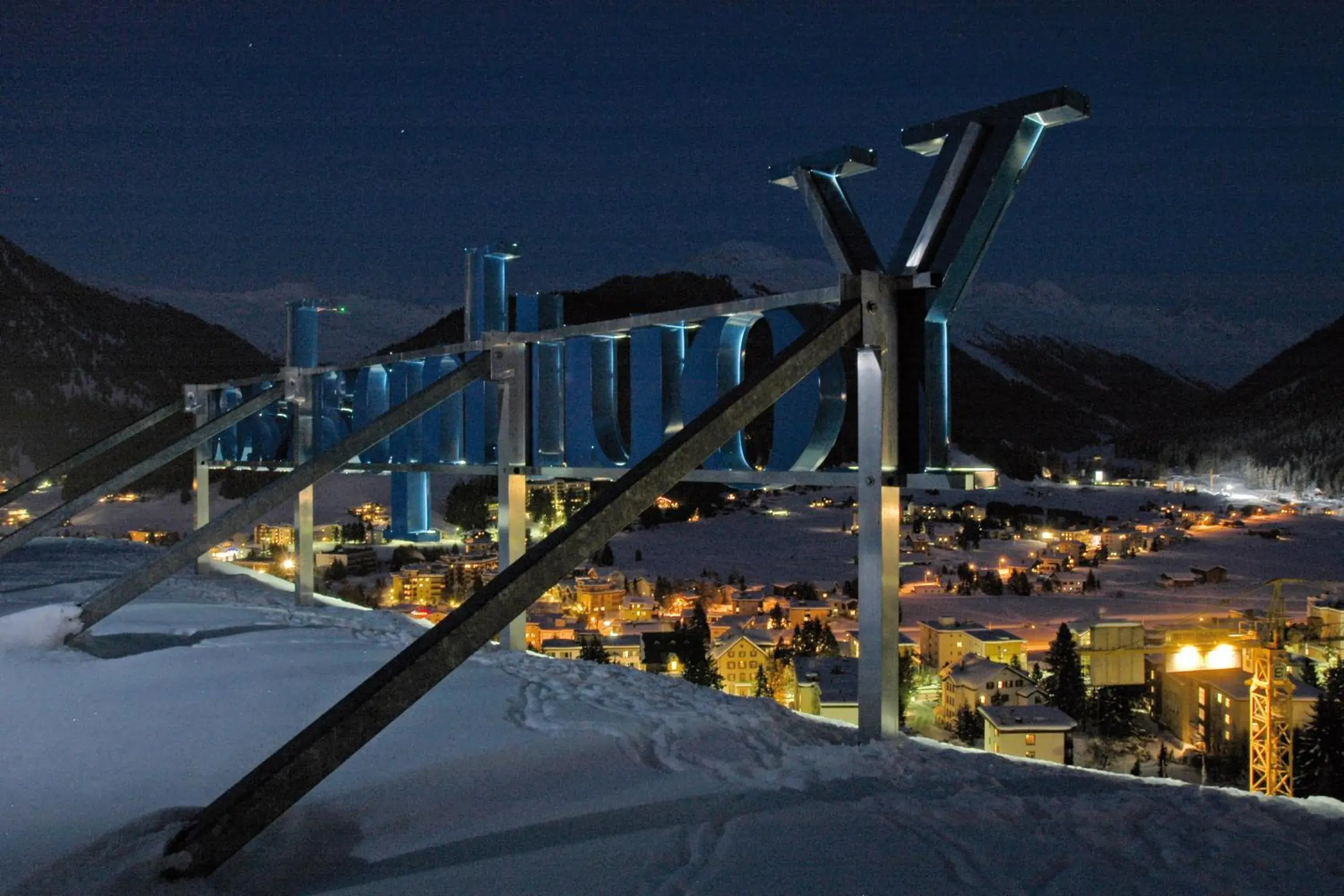Night in Davos Youth Hostel