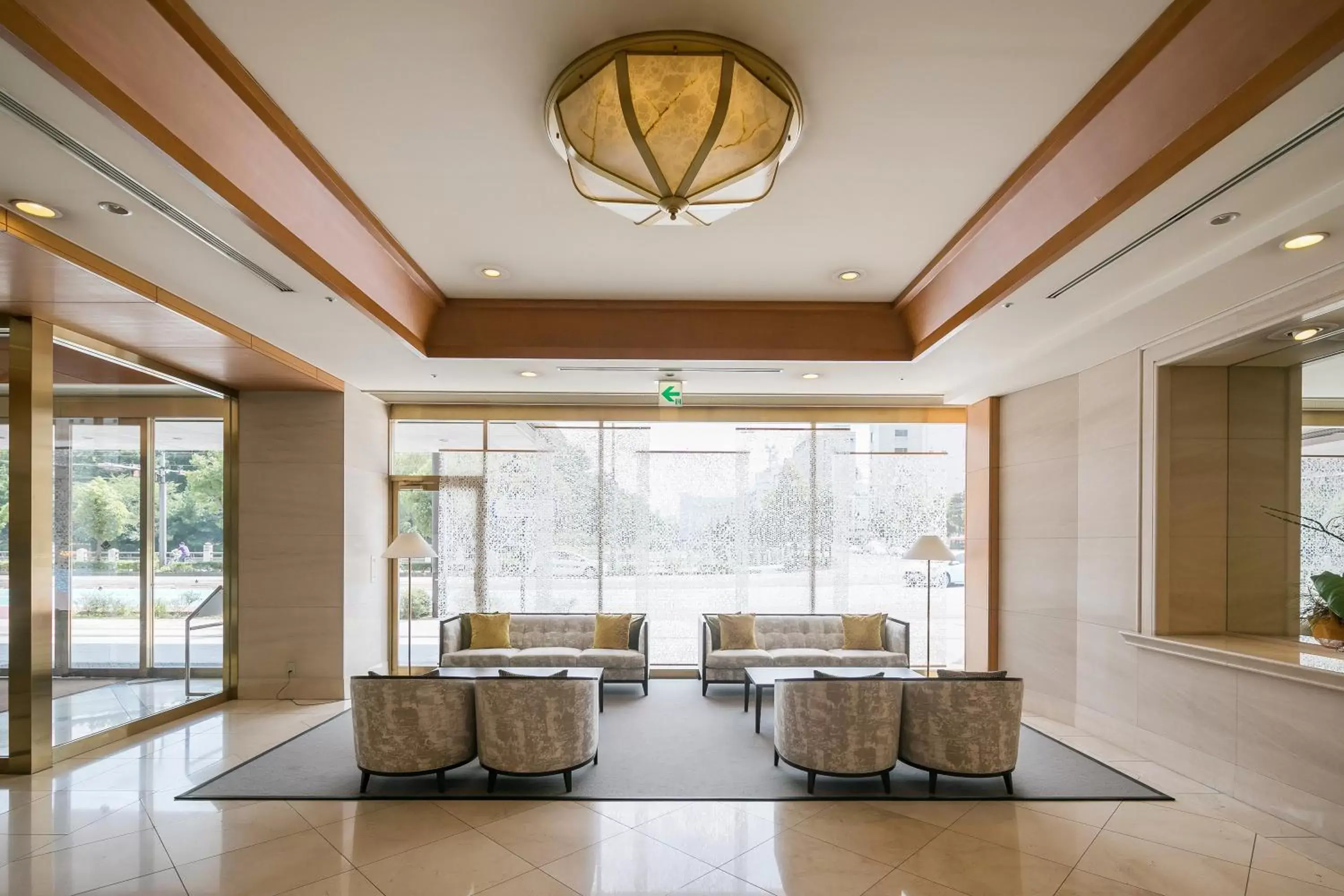 Lobby or reception in HOTEL MYSTAYS Matsuyama