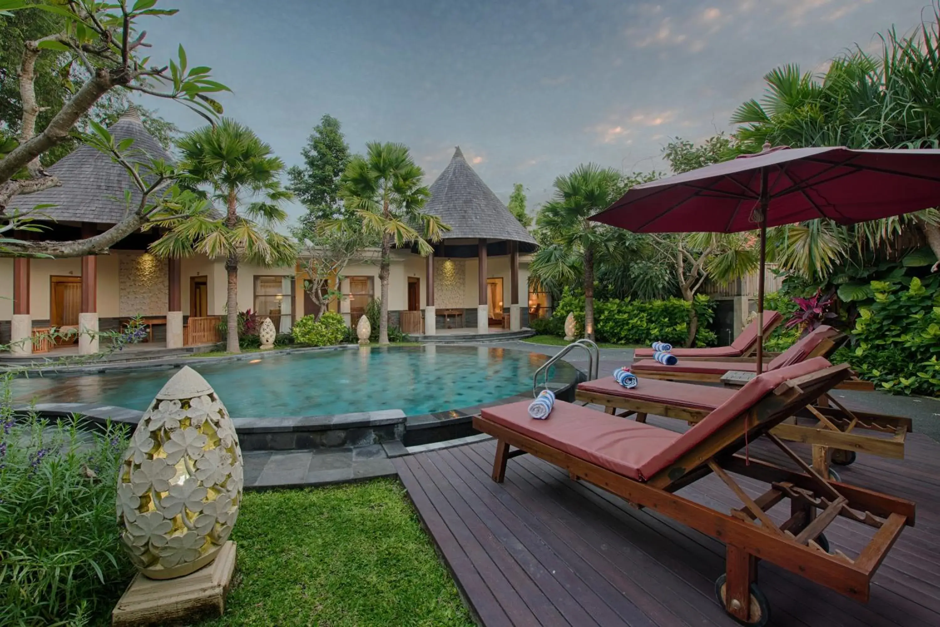 Pool view, Swimming Pool in Kadiga Villas Ubud