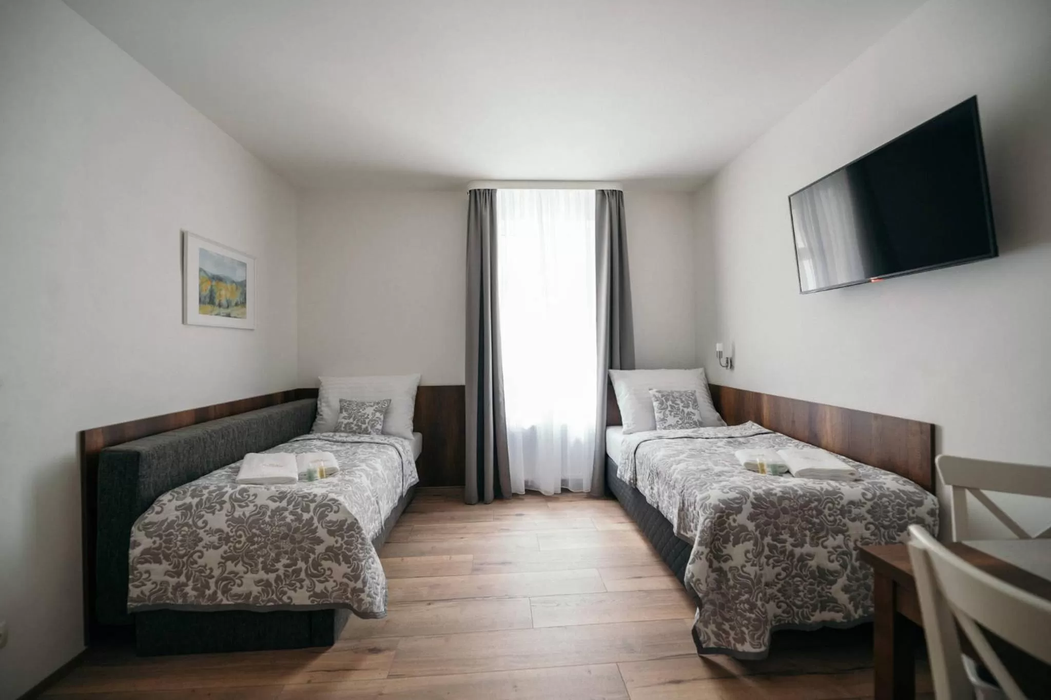 Photo of the whole room, Bed in Vila Jáchymov