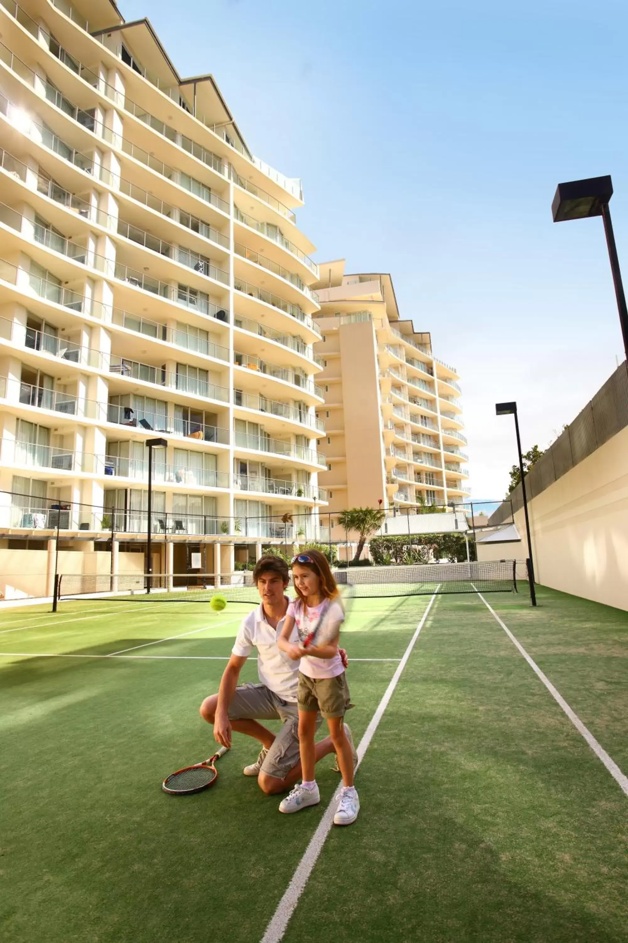 Tennis court in Aspect Caloundra