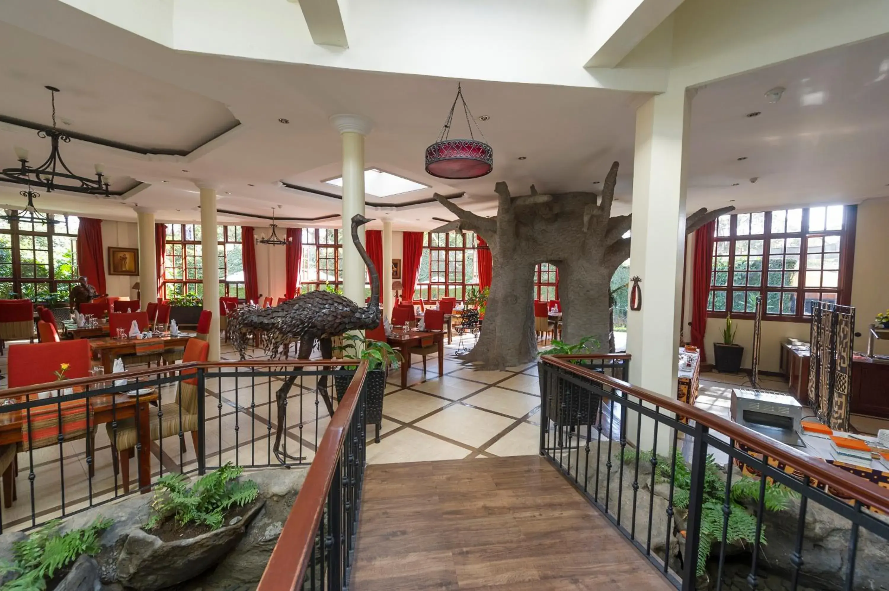 Restaurant/places to eat in The African Tulip Hotel