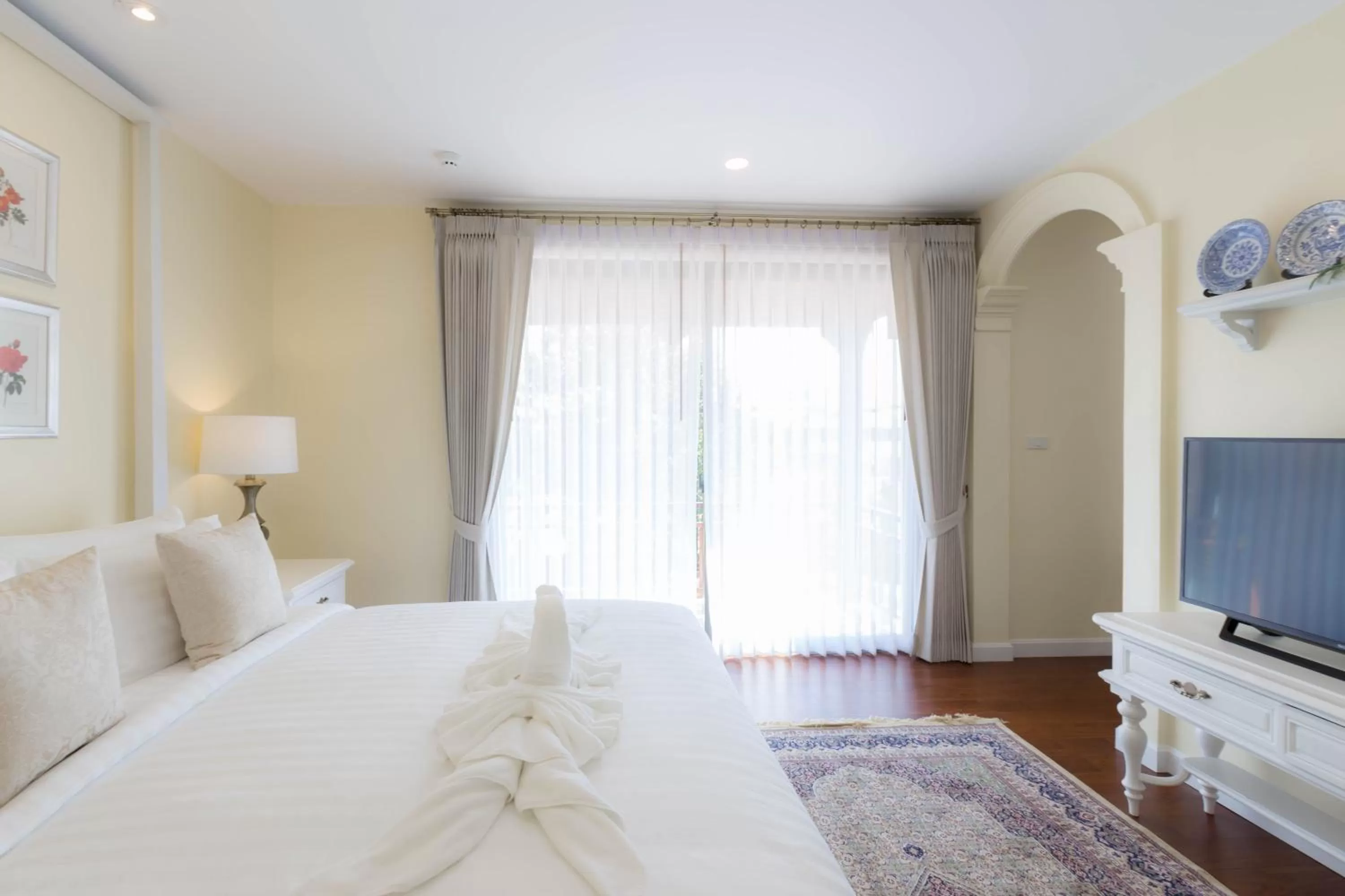 Bed in Content Villa Chiangmai