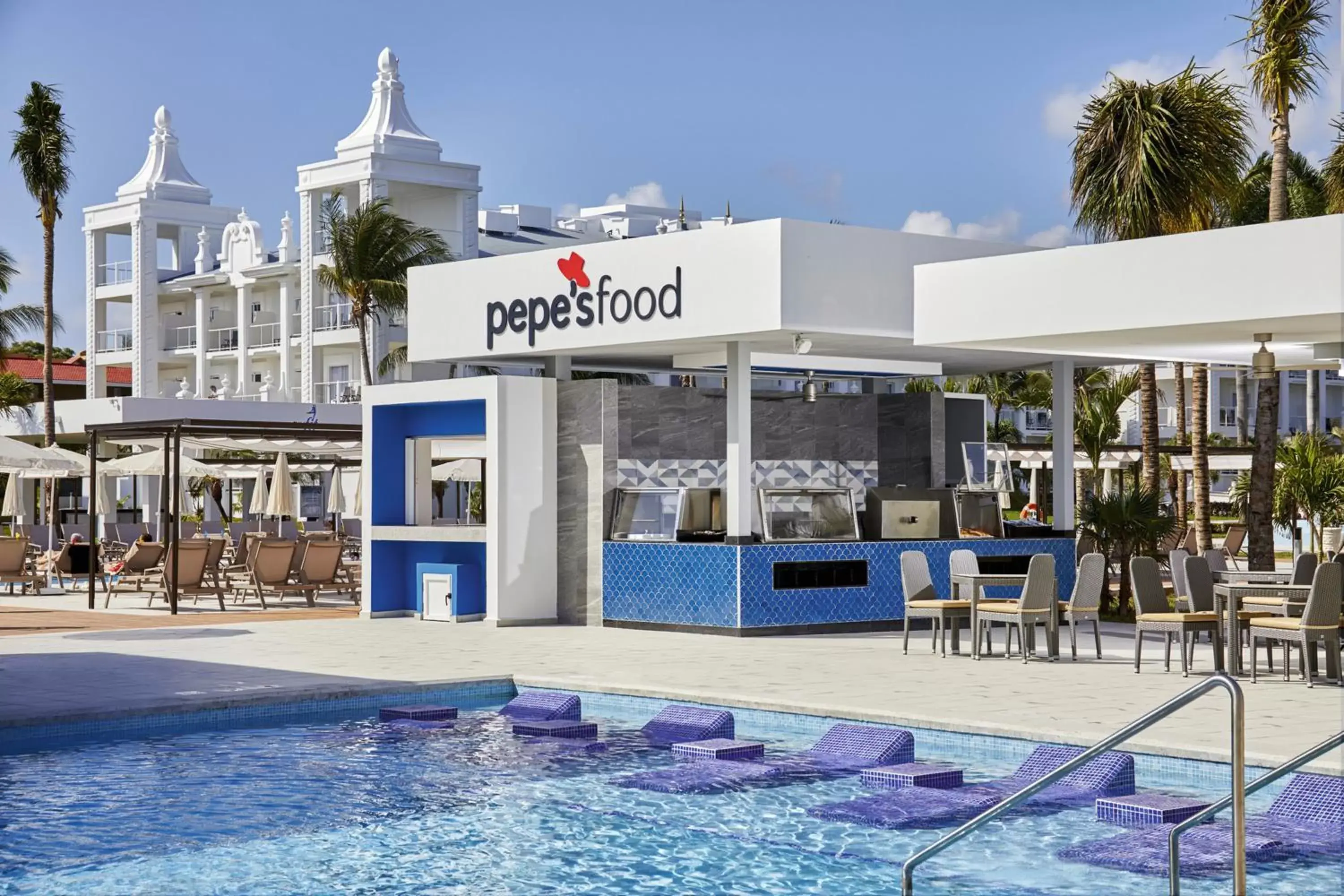 Food, Swimming Pool in Riu Palace Riviera Maya - All Inclusive