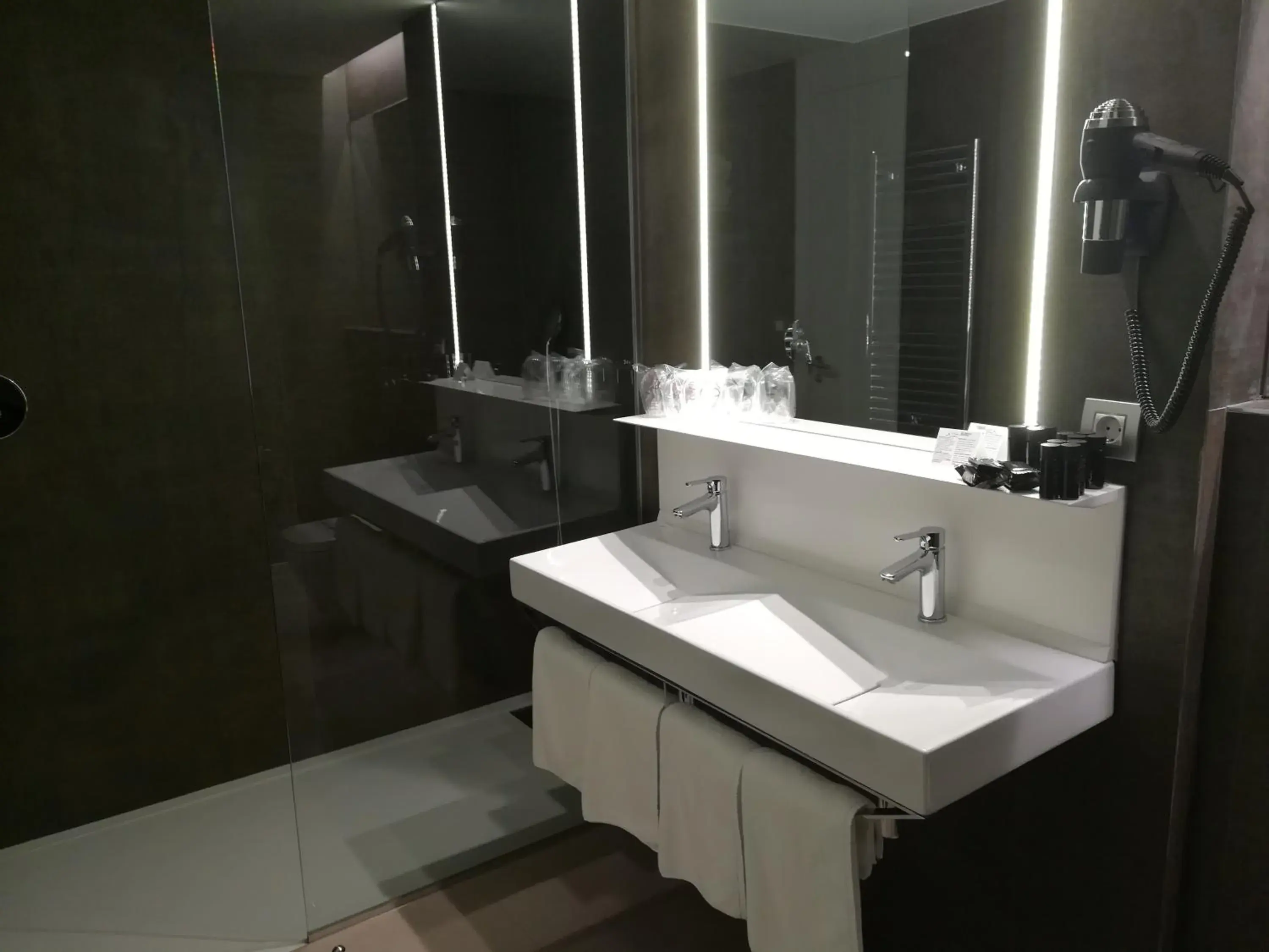 Bathroom in Hotel & Spa Ciudad de Bin¿r
