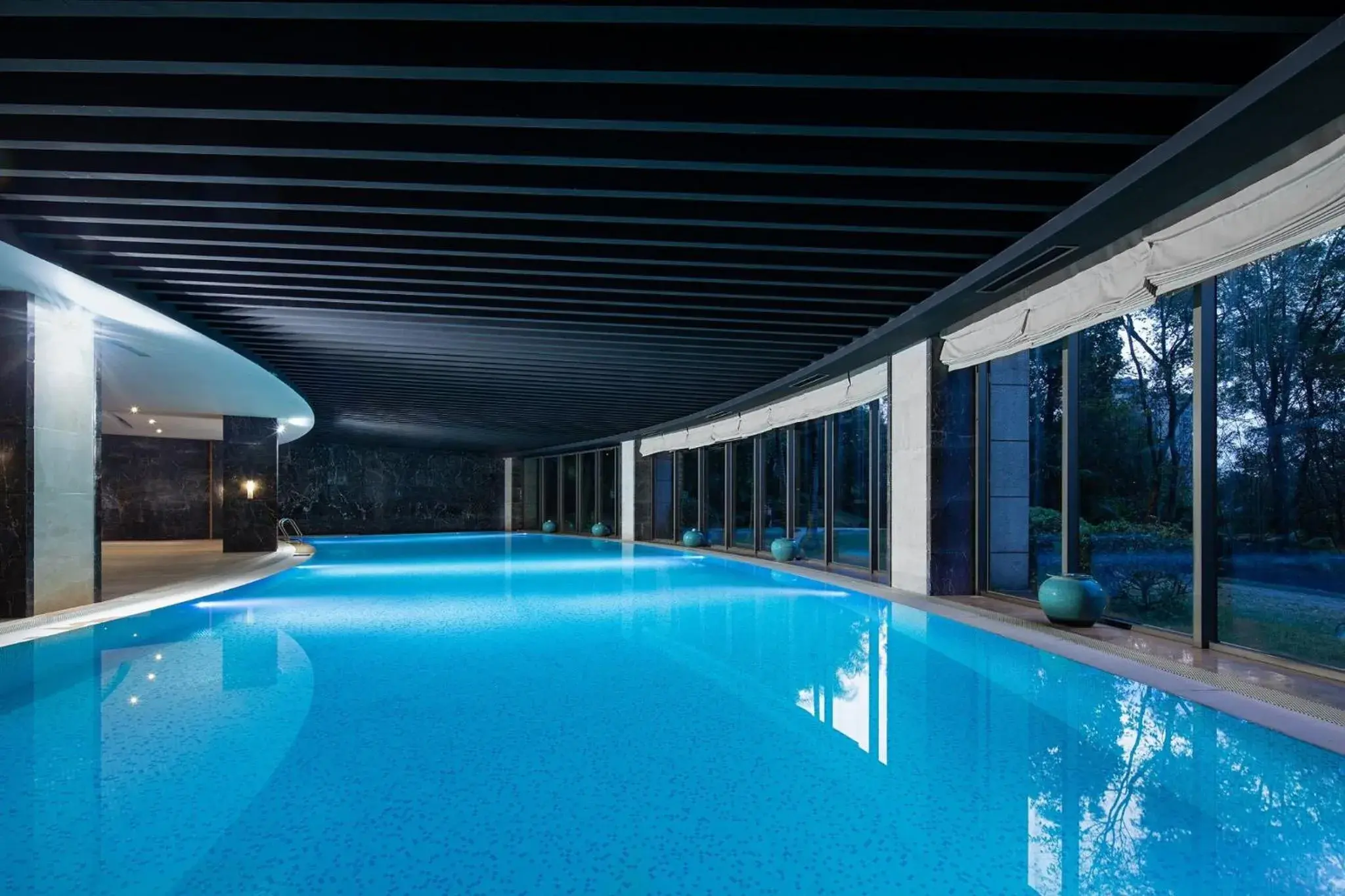 Swimming Pool in Crowne Plaza Chongqing New North Zone, an IHG Hotel