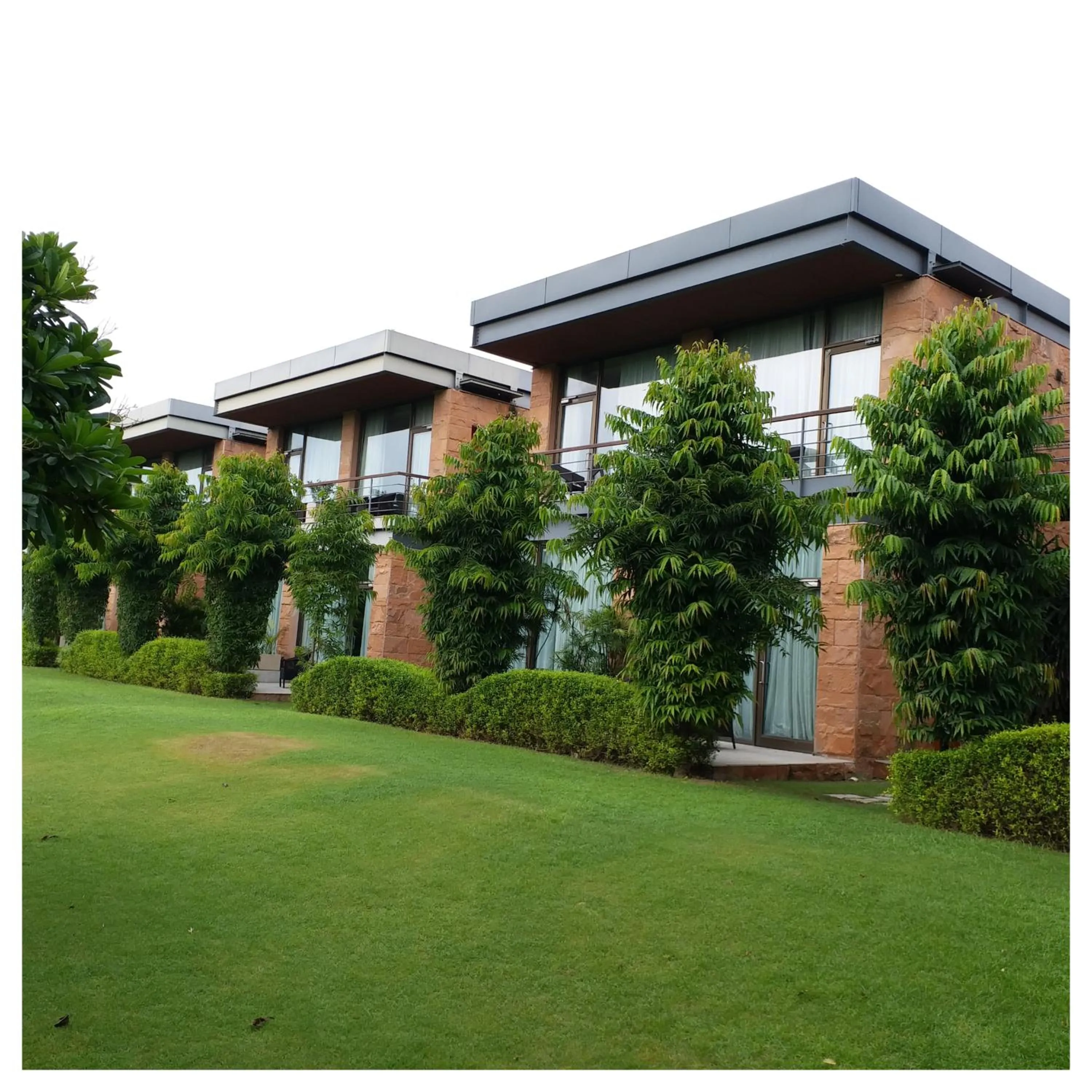 Superior Room King Bed Garden View in The Gateway Resort Damdama Lake
