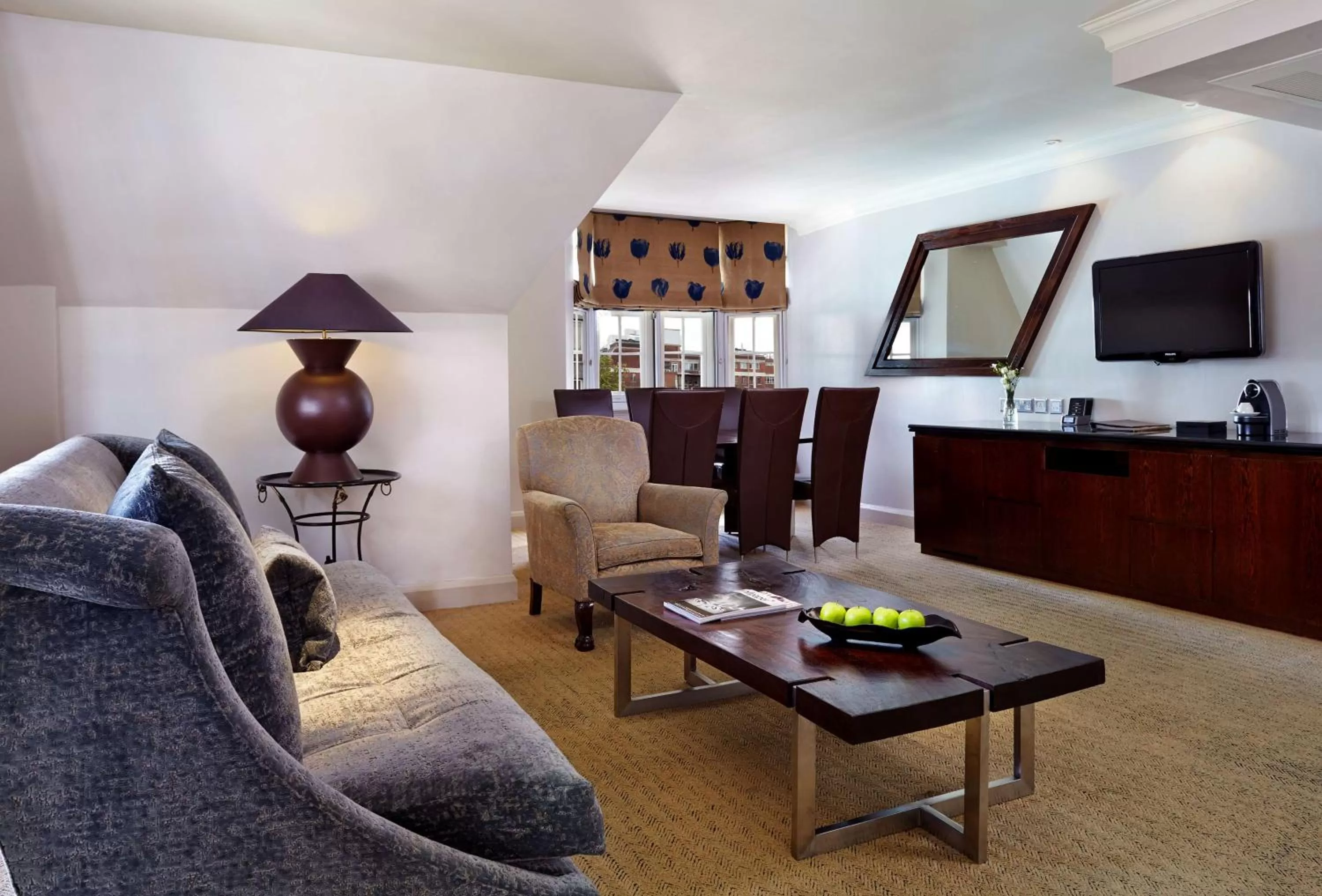 Living room in Radisson Blu Edwardian Grafton Hotel, London