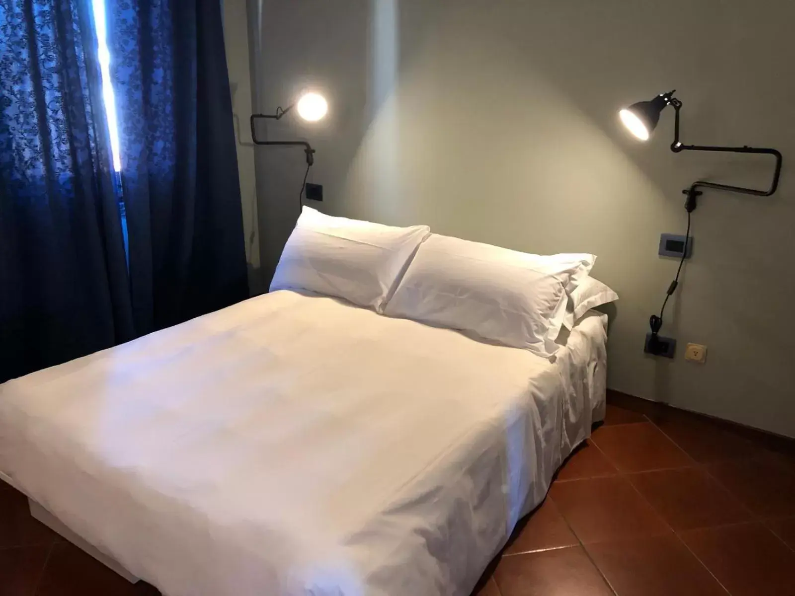 Bed in Hotel Tiziano
