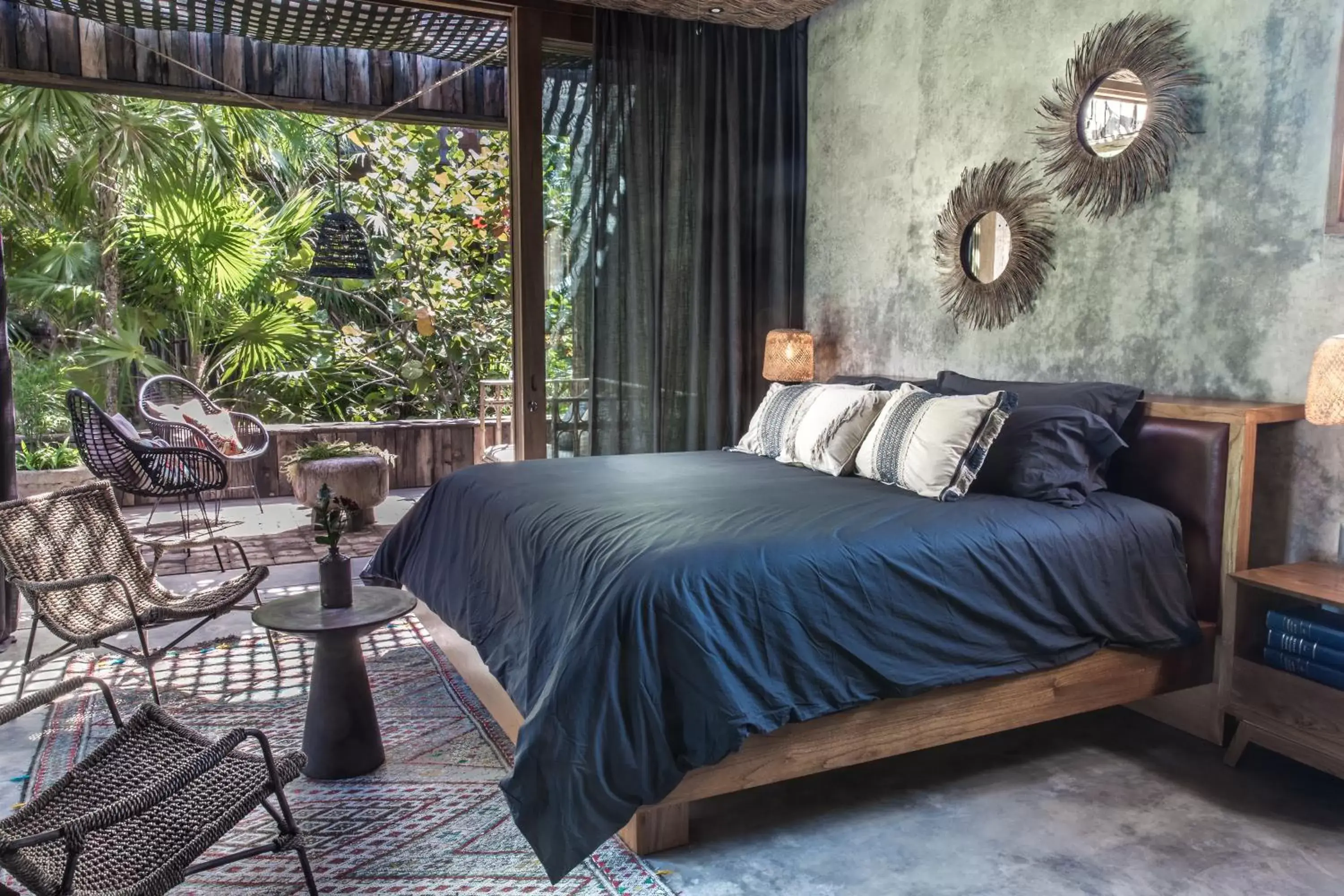 Bed in Be Tulum Beach & Spa Resort