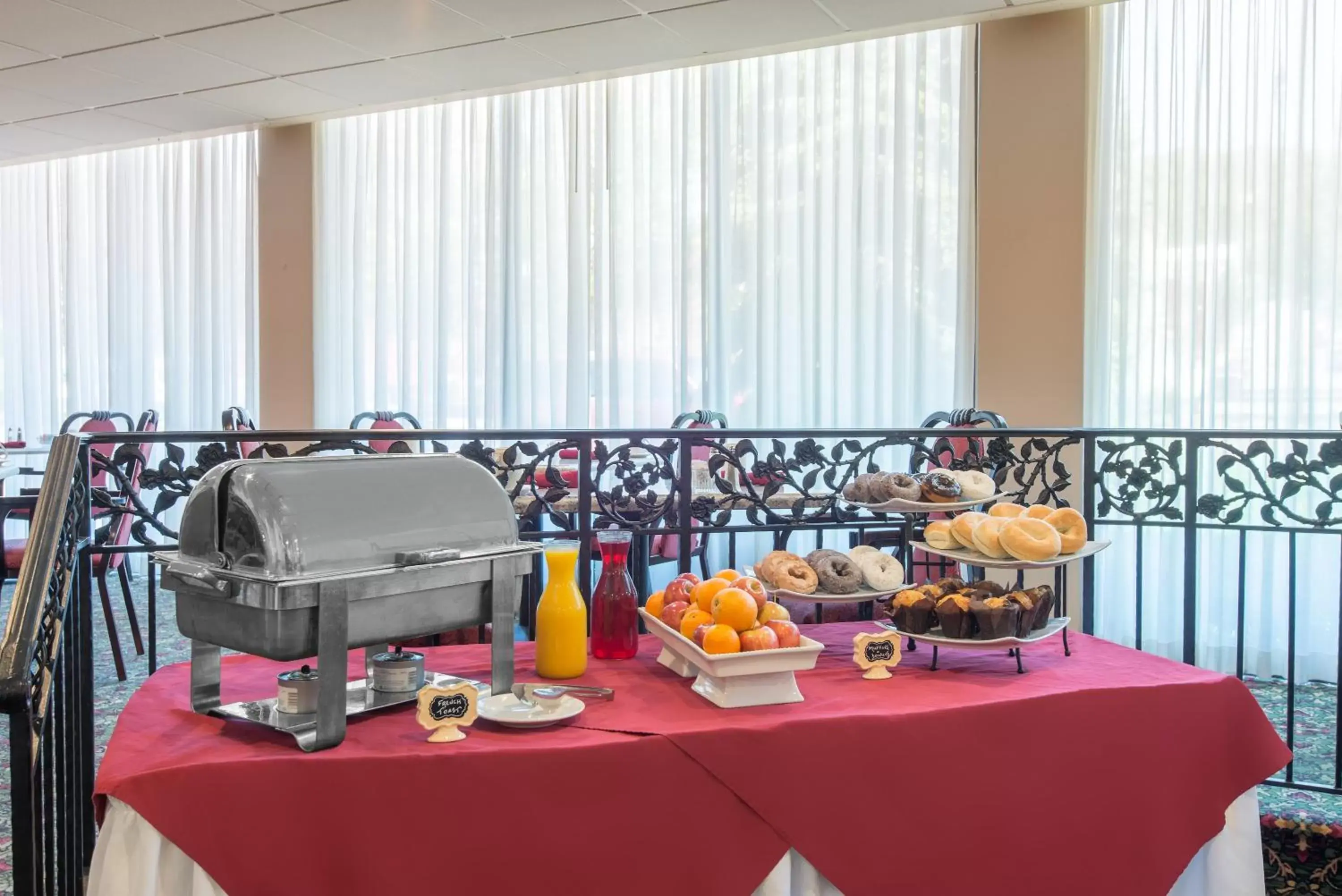 Continental breakfast in Ramada by Wyndham Cumberland Downtown Continental breakfast in Ramada by Wyndham Cumberland Downtown