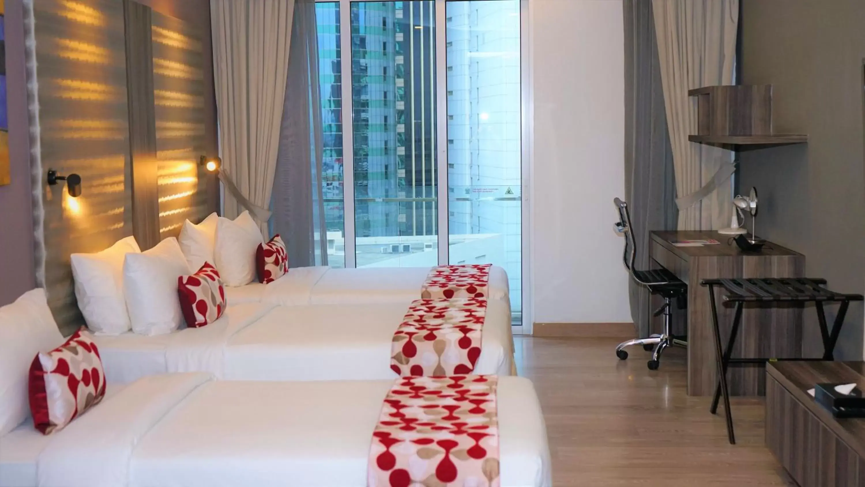 Bed in Ramada Suites by Wyndham Kuala Lumpur City Centre