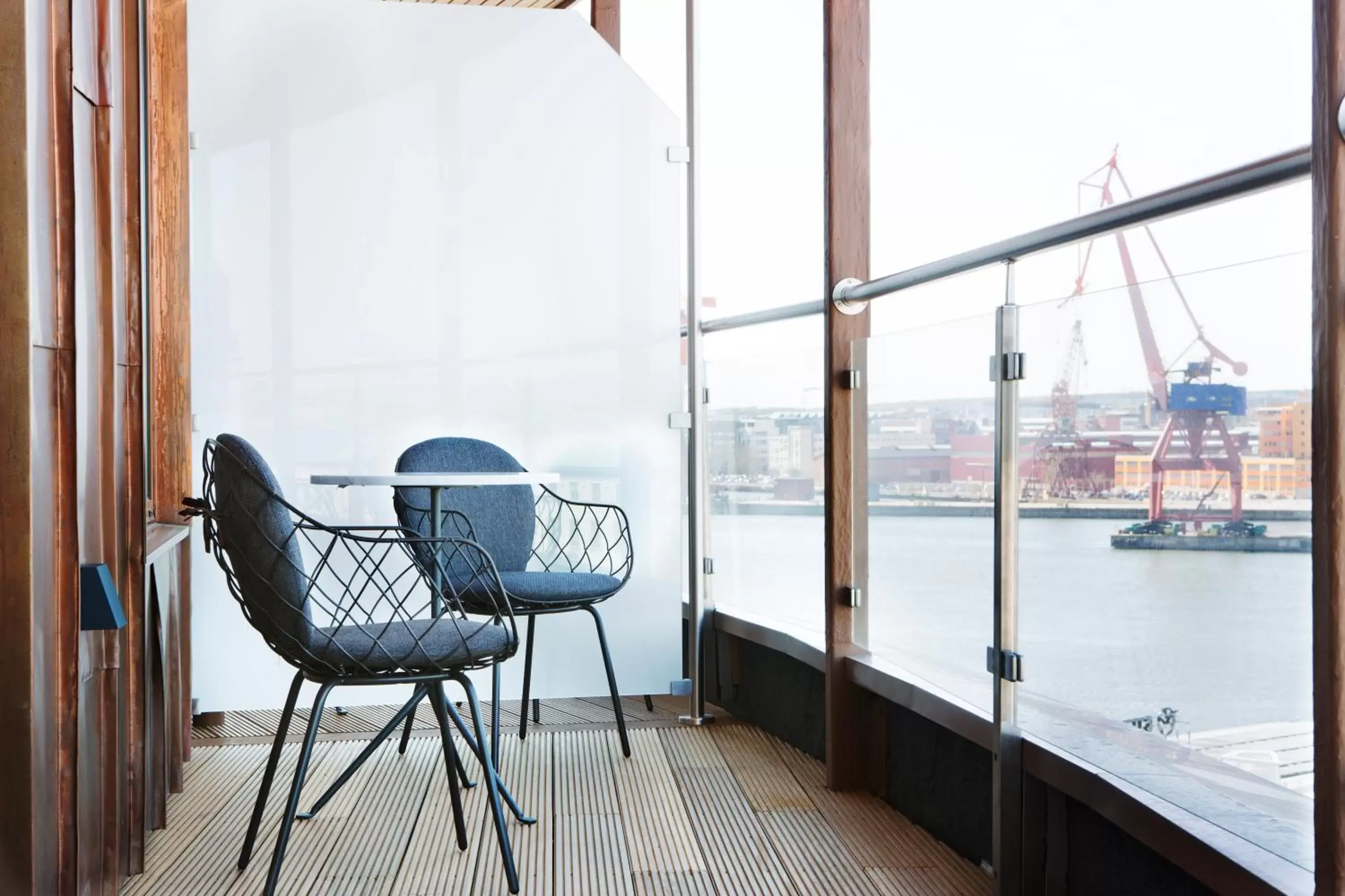 River view in Comfort Hotel Göteborg River view in Comfort Hotel Göteborg