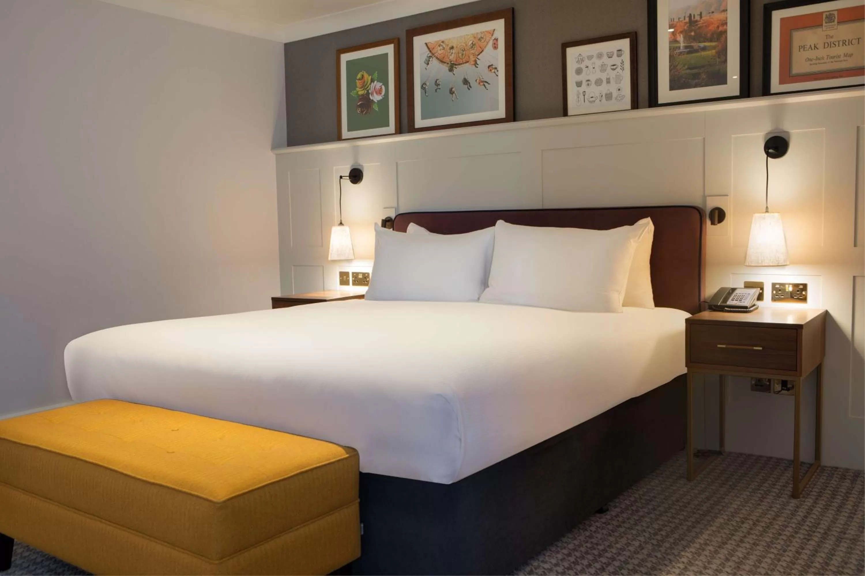 Bed in DoubleTree by Hilton Stoke-on-Trent, United Kingdom
