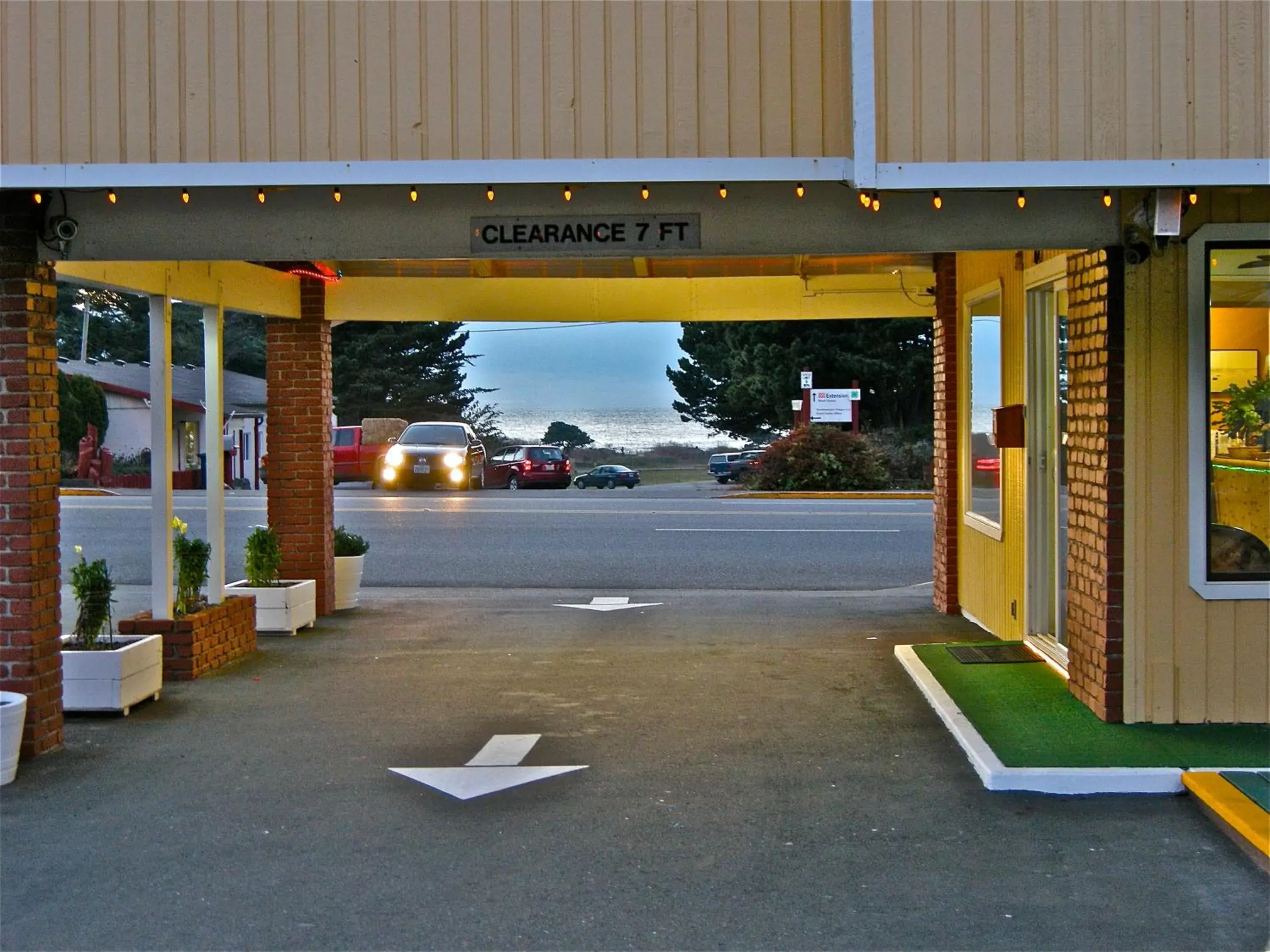 Facade/entrance in Motel 101