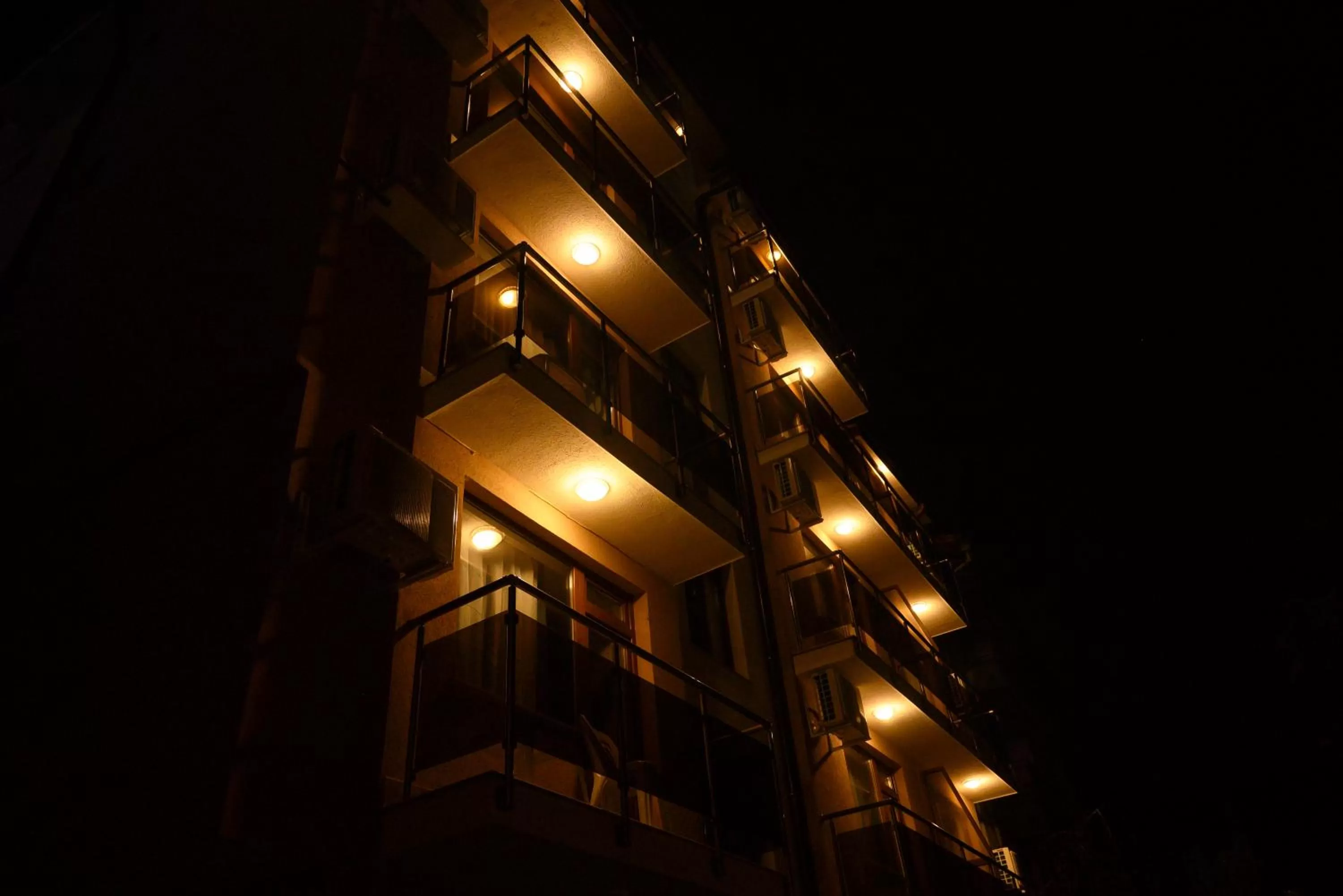 Property building in Hotel Leda