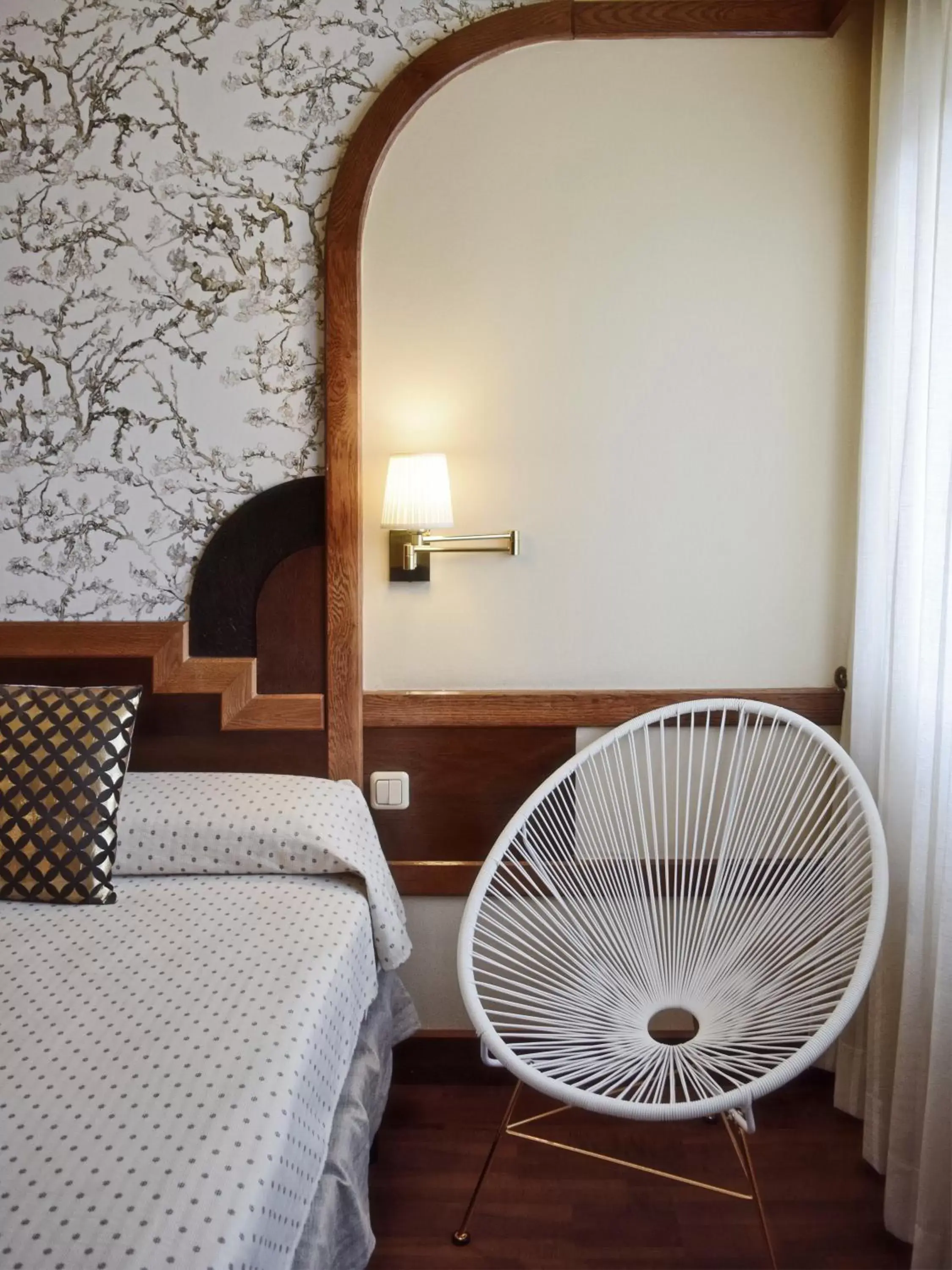 Bed in Hotel Maria Luisa