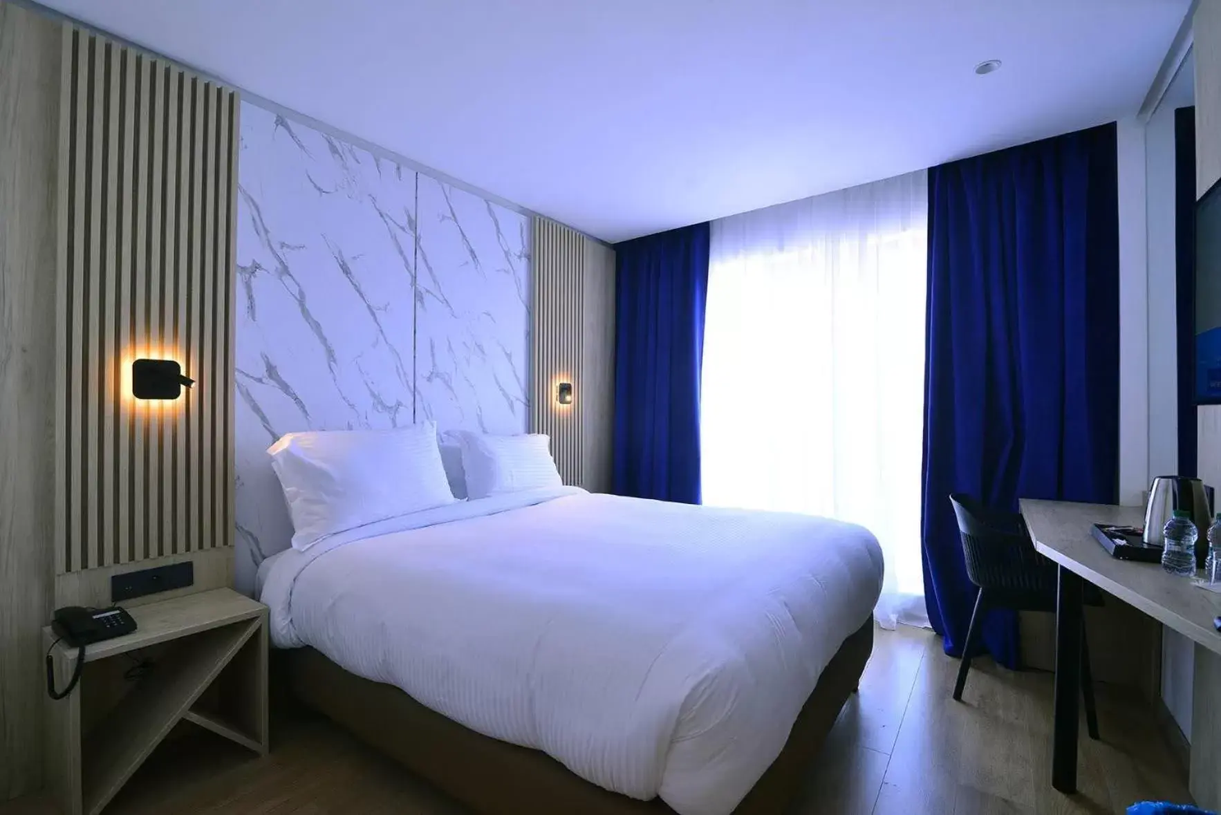 Bed in Rihab Hotel