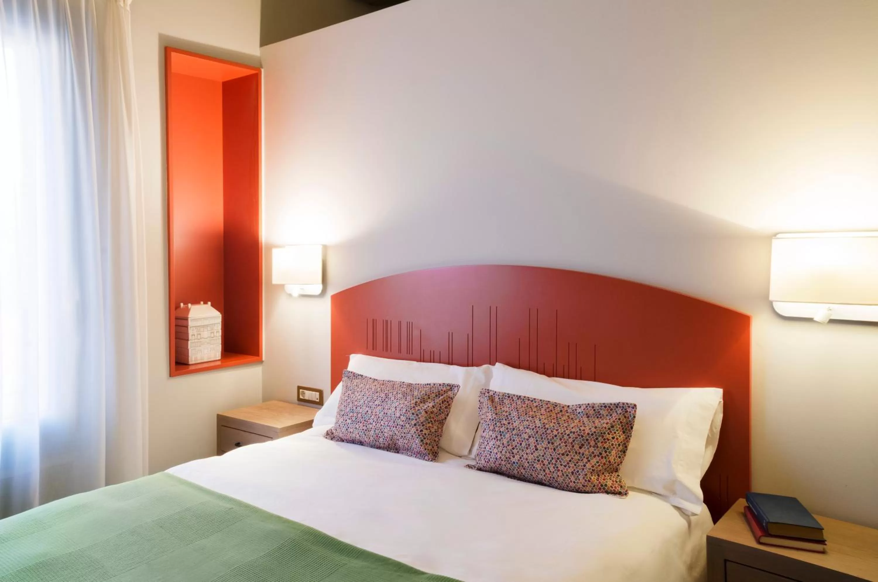 Bed in Blue Windows House Apartamentos & Suites