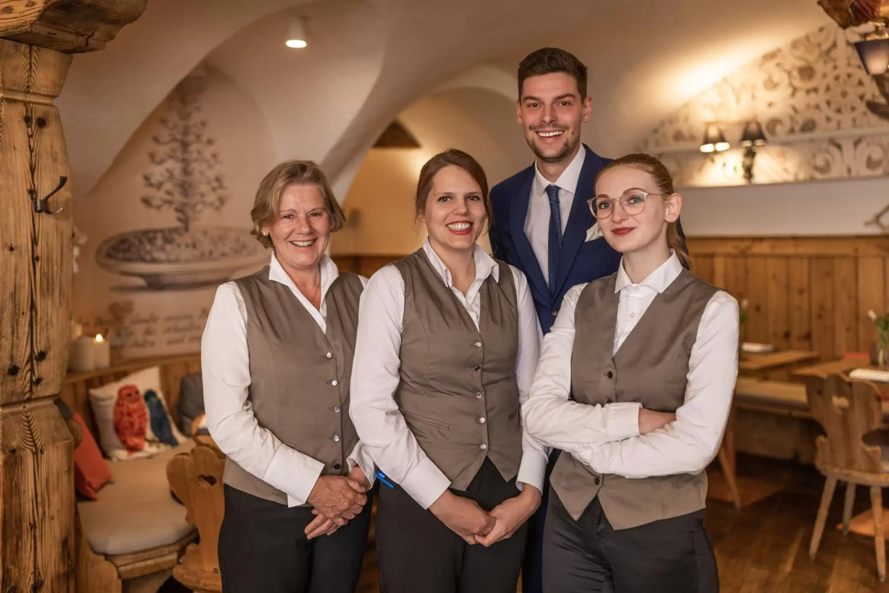 Staff in Small Luxury Hotel Goldgasse